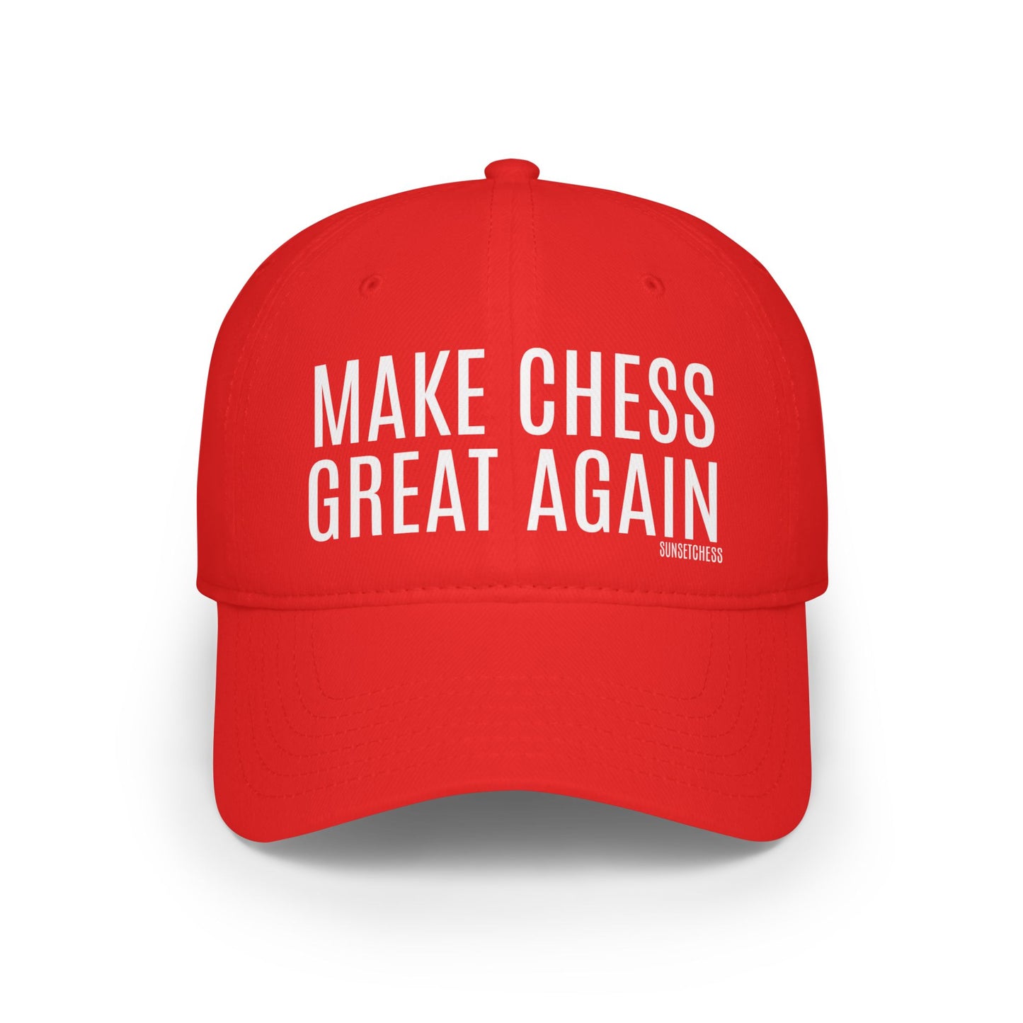 Make Chess Great Again - Sunset Chess Baseball Cap