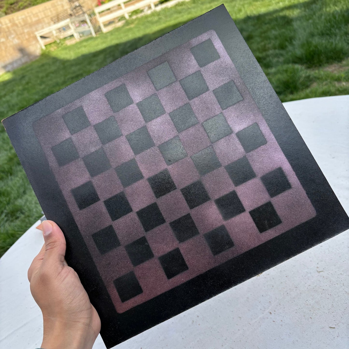 Vampire Darkness - Painted Chess Set