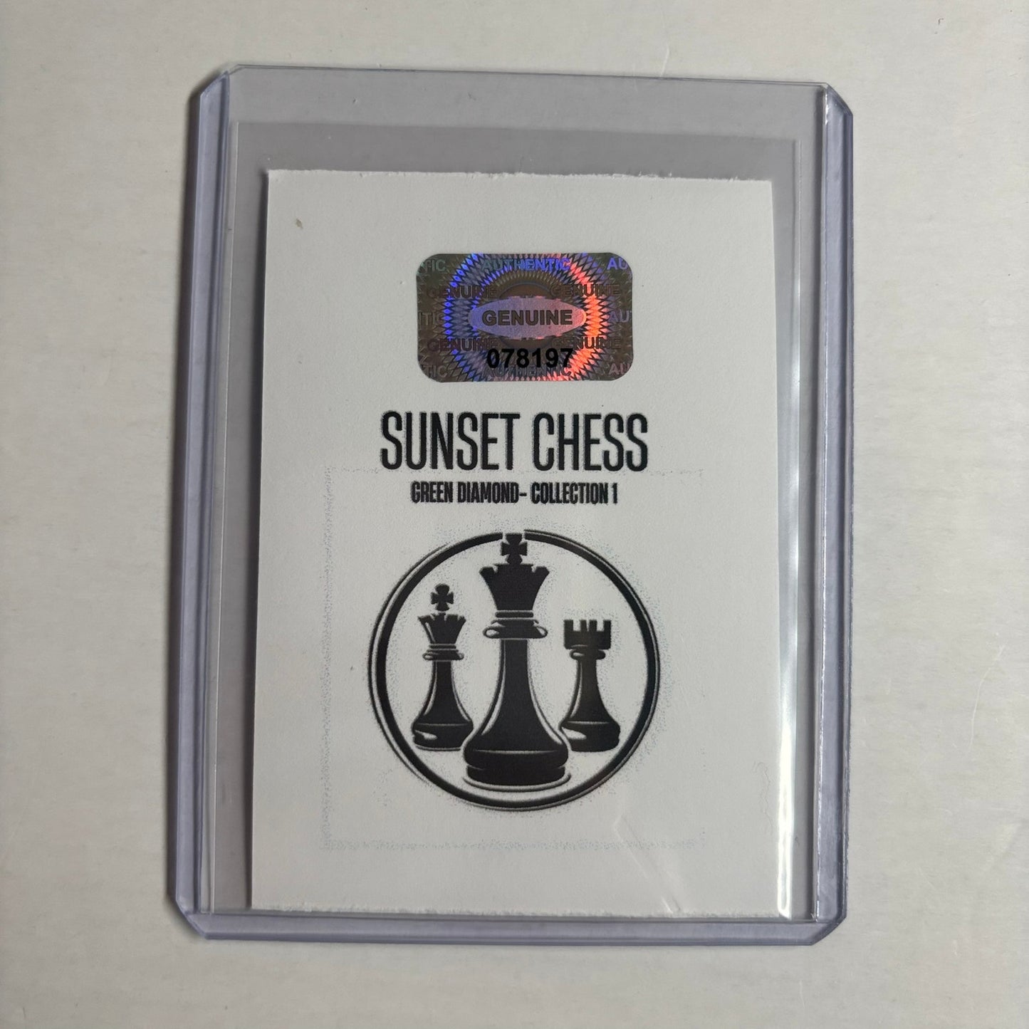 Green Diamond Collection 1 - Trading Card