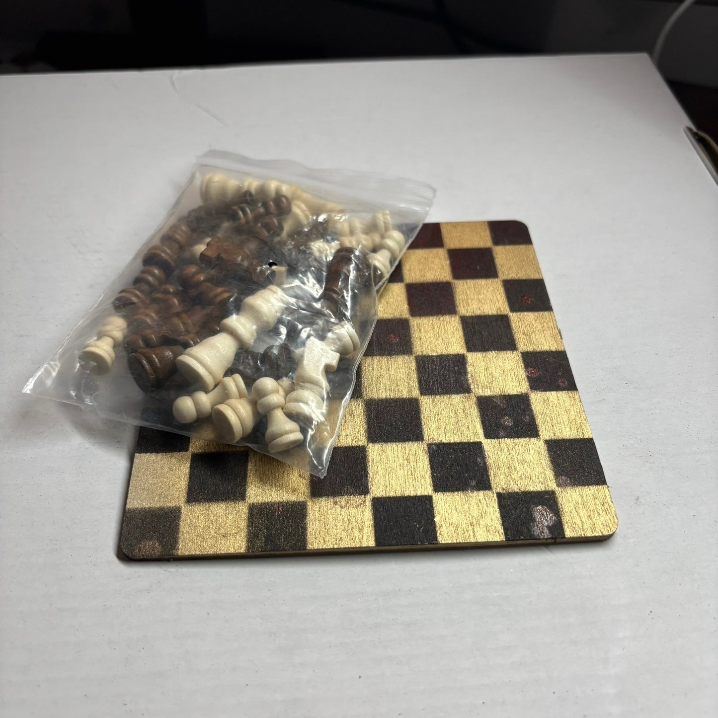 Golden Black - Mini Chess Set