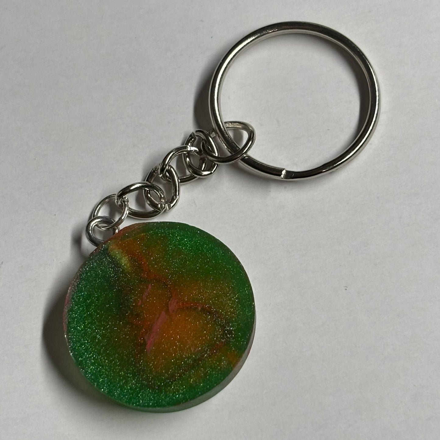 Greenish Pawn - Handmade Resin Keychain