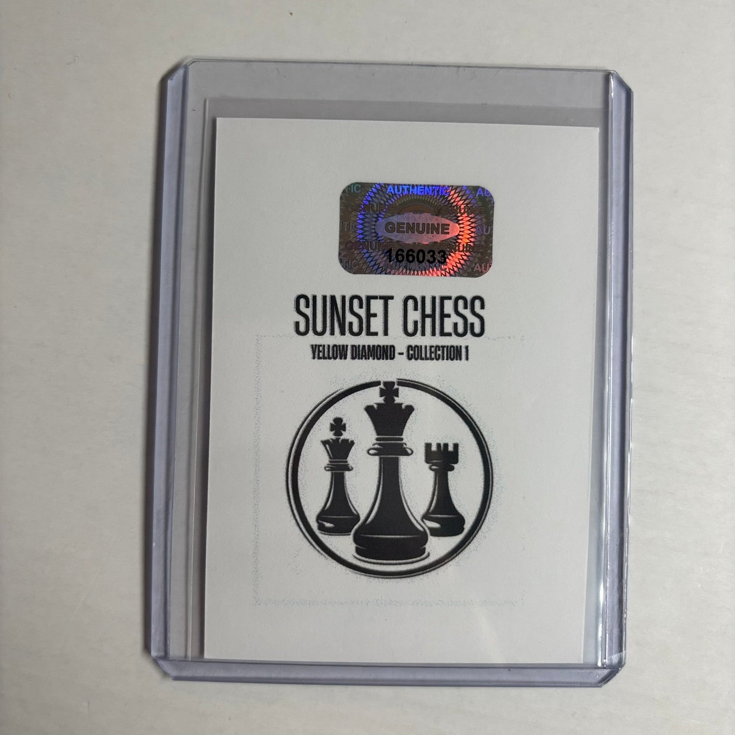 Yellow Diamond Collection 1 - Trading Card