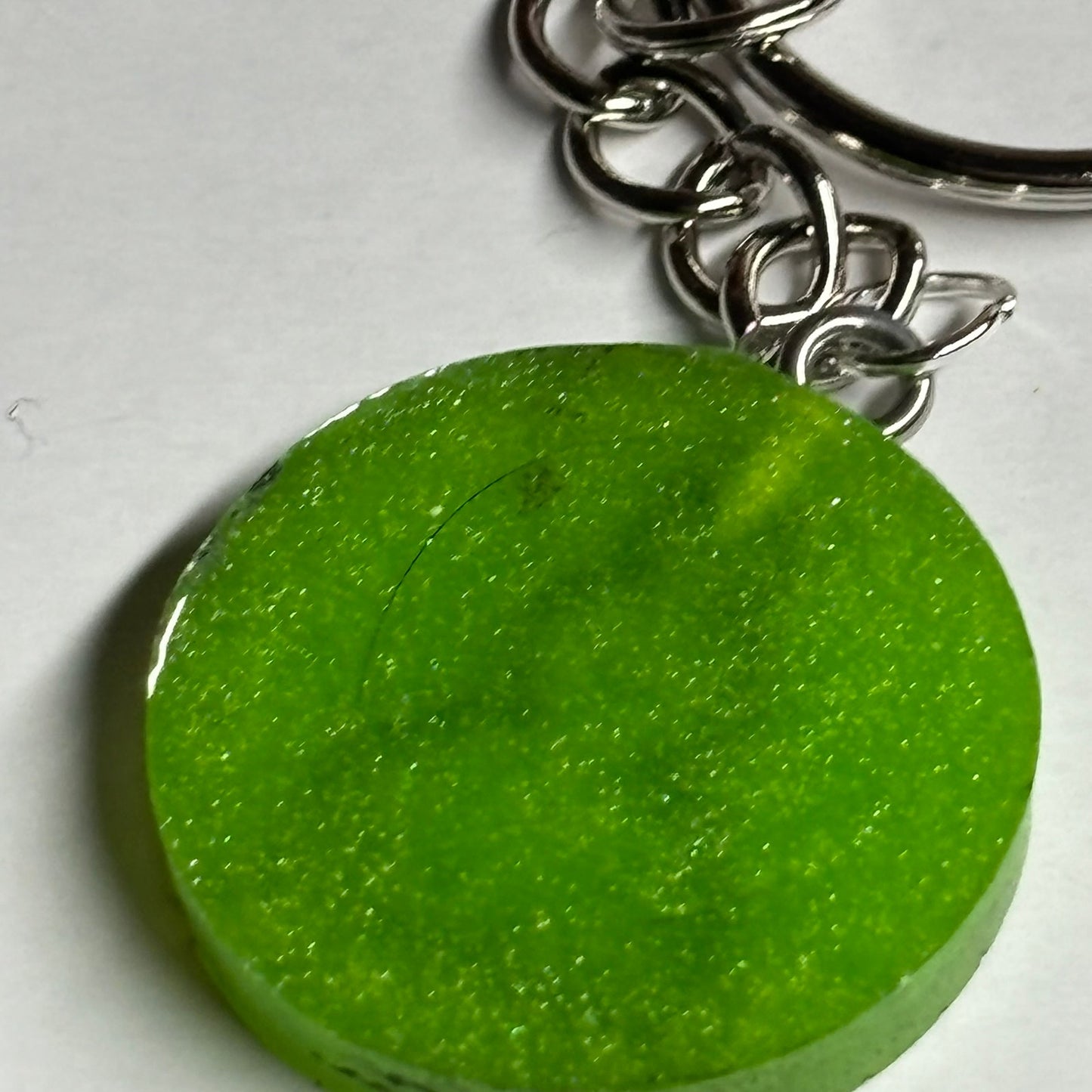 Green Pawn - Handmade Resin Keychain