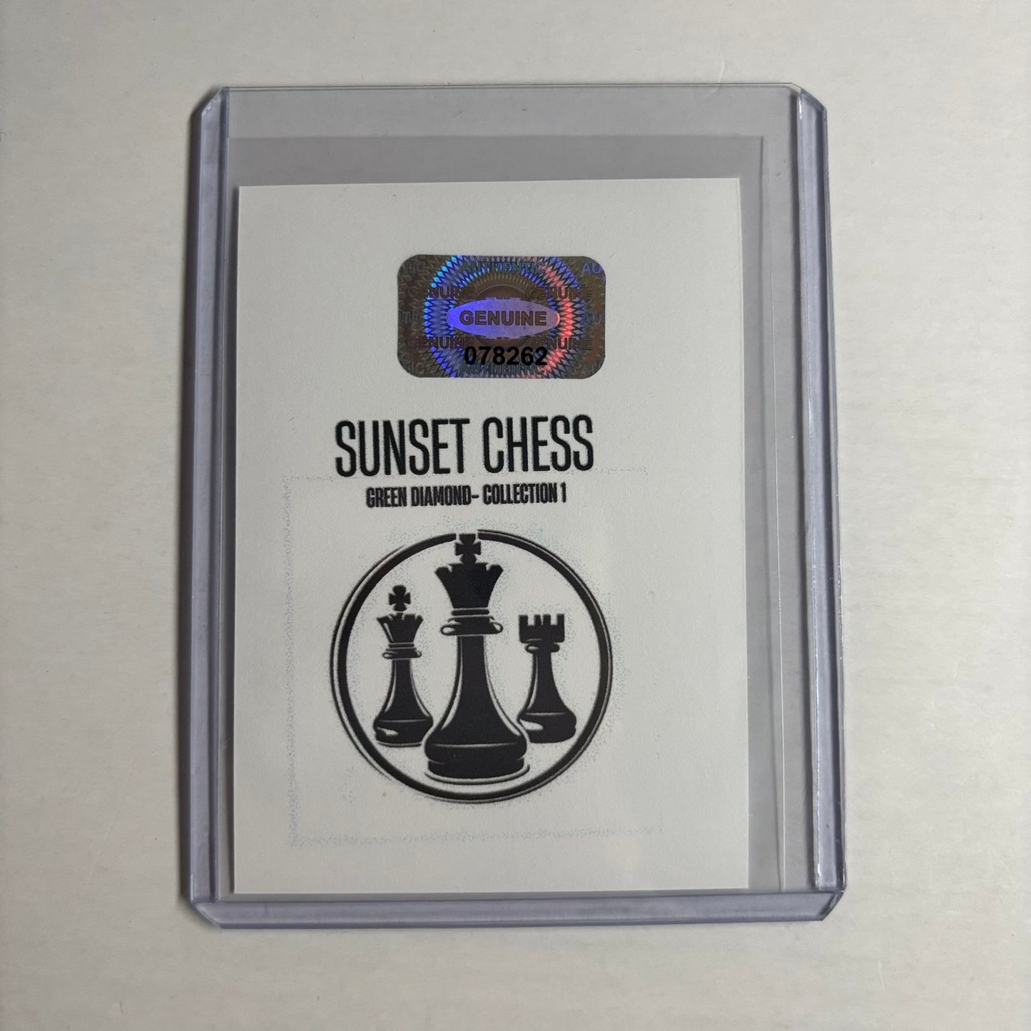 Green Diamond Collection 1 - Trading Card