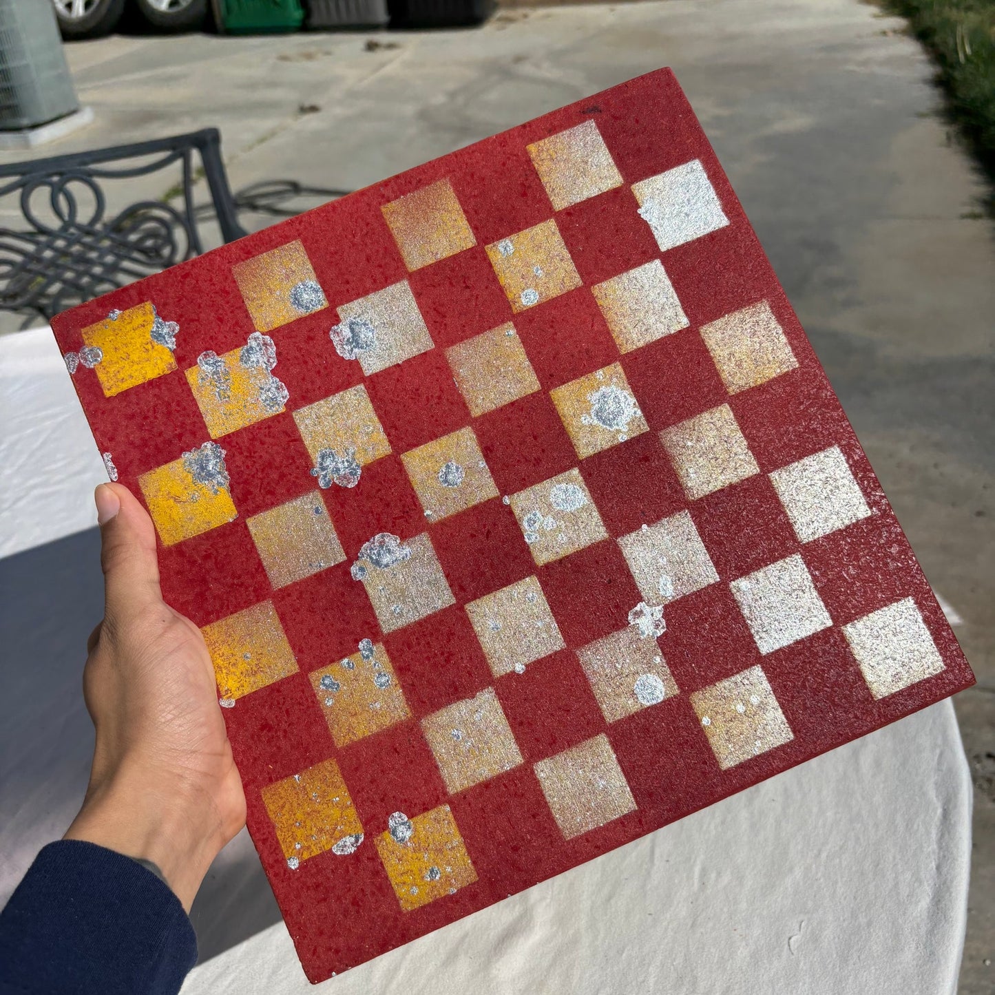 Spartan Yellow & Red - Chinese Edition Chess Set