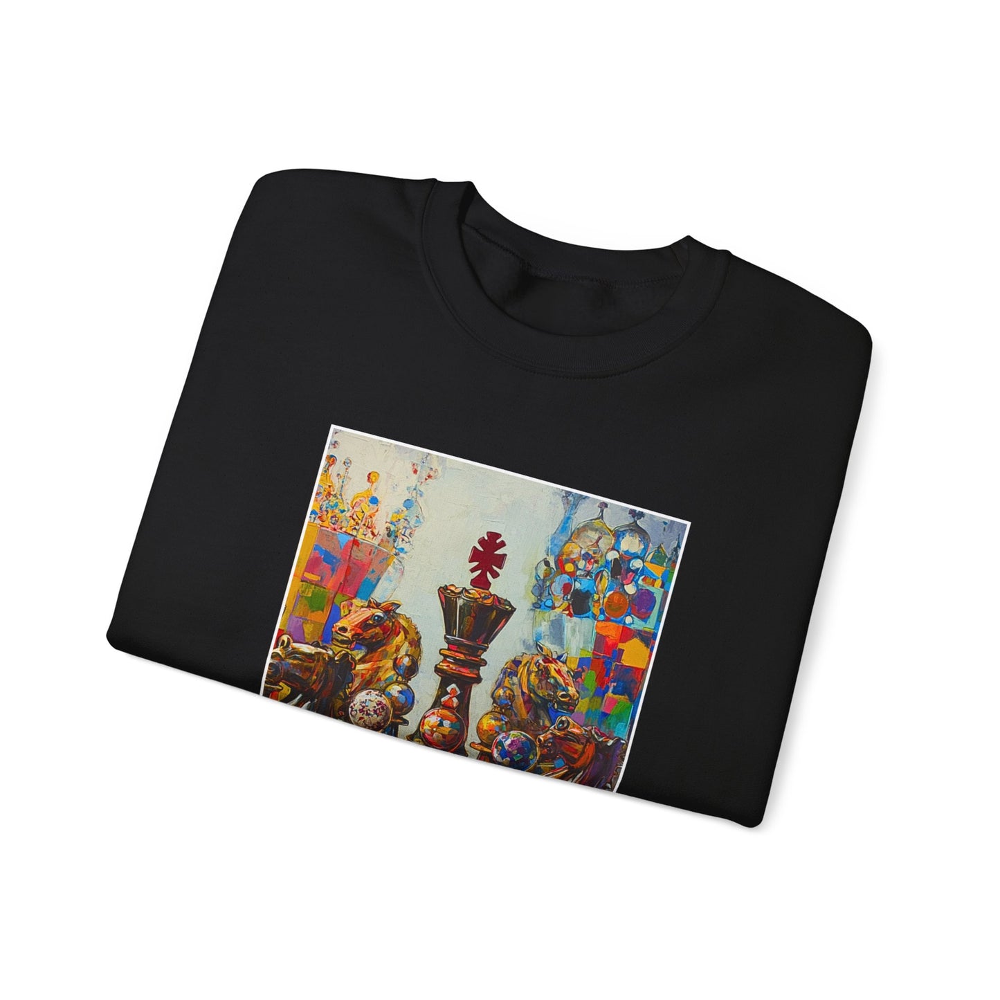 Chess Society - Black Chess Crewneck Sweater