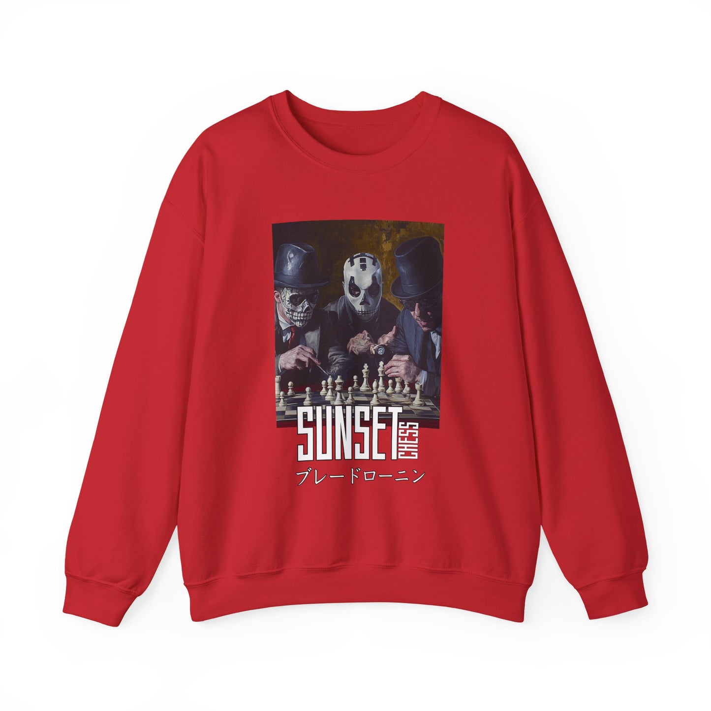 The Three Grandmasters - Red Crewneck Sweater