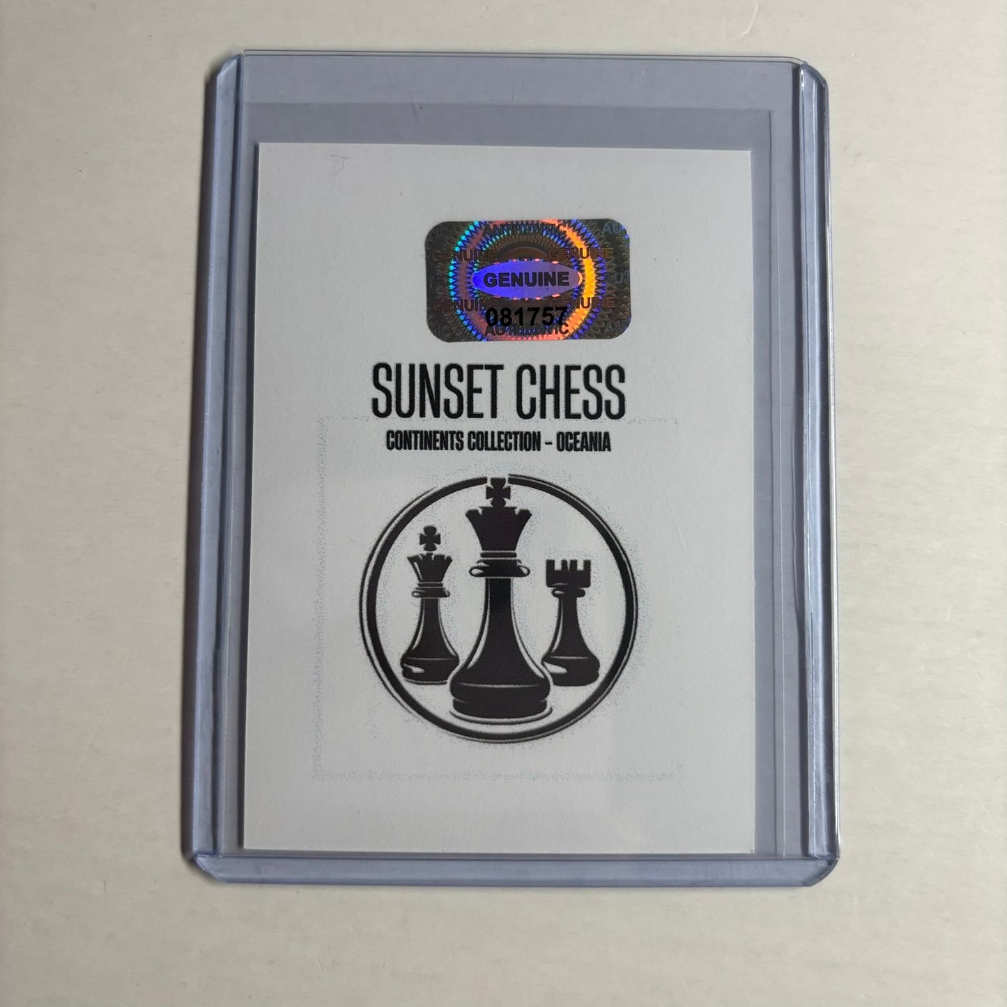 Oceania Collection - Trading Card