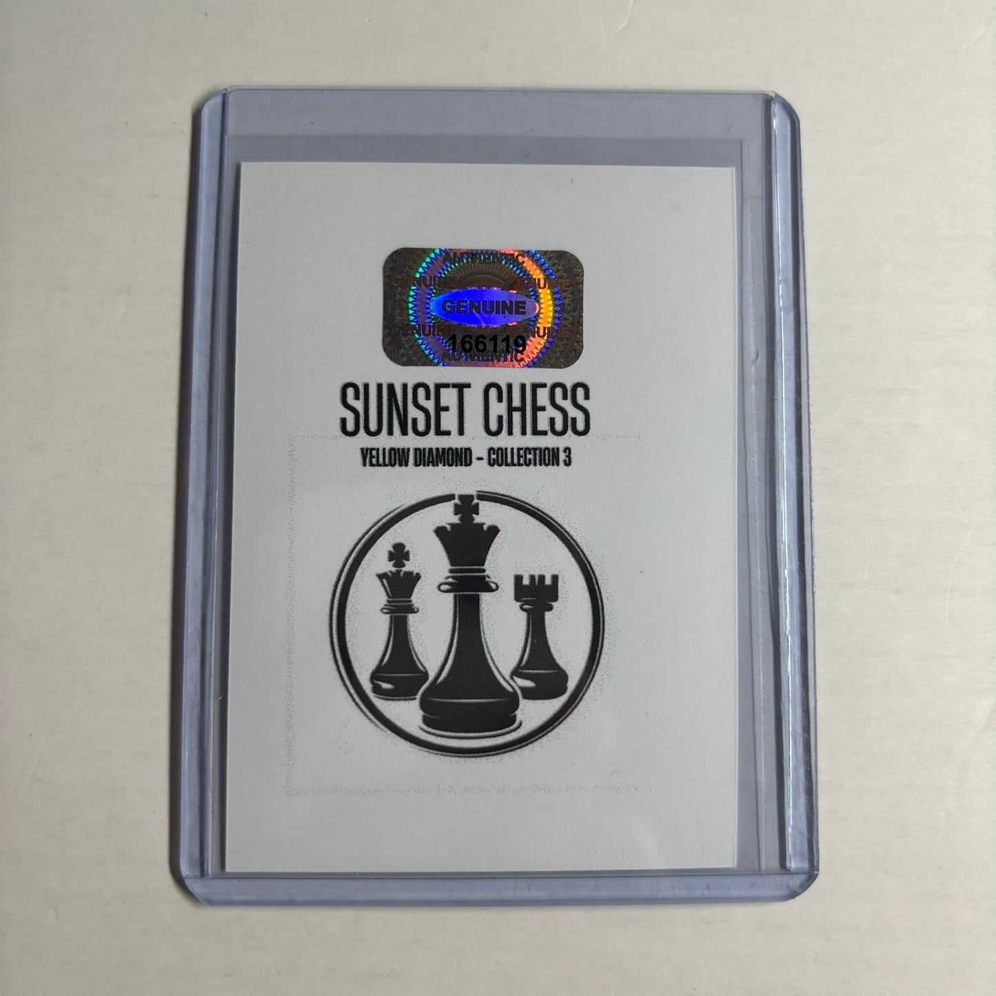 Yellow Diamond Collection 3 - Trading Card