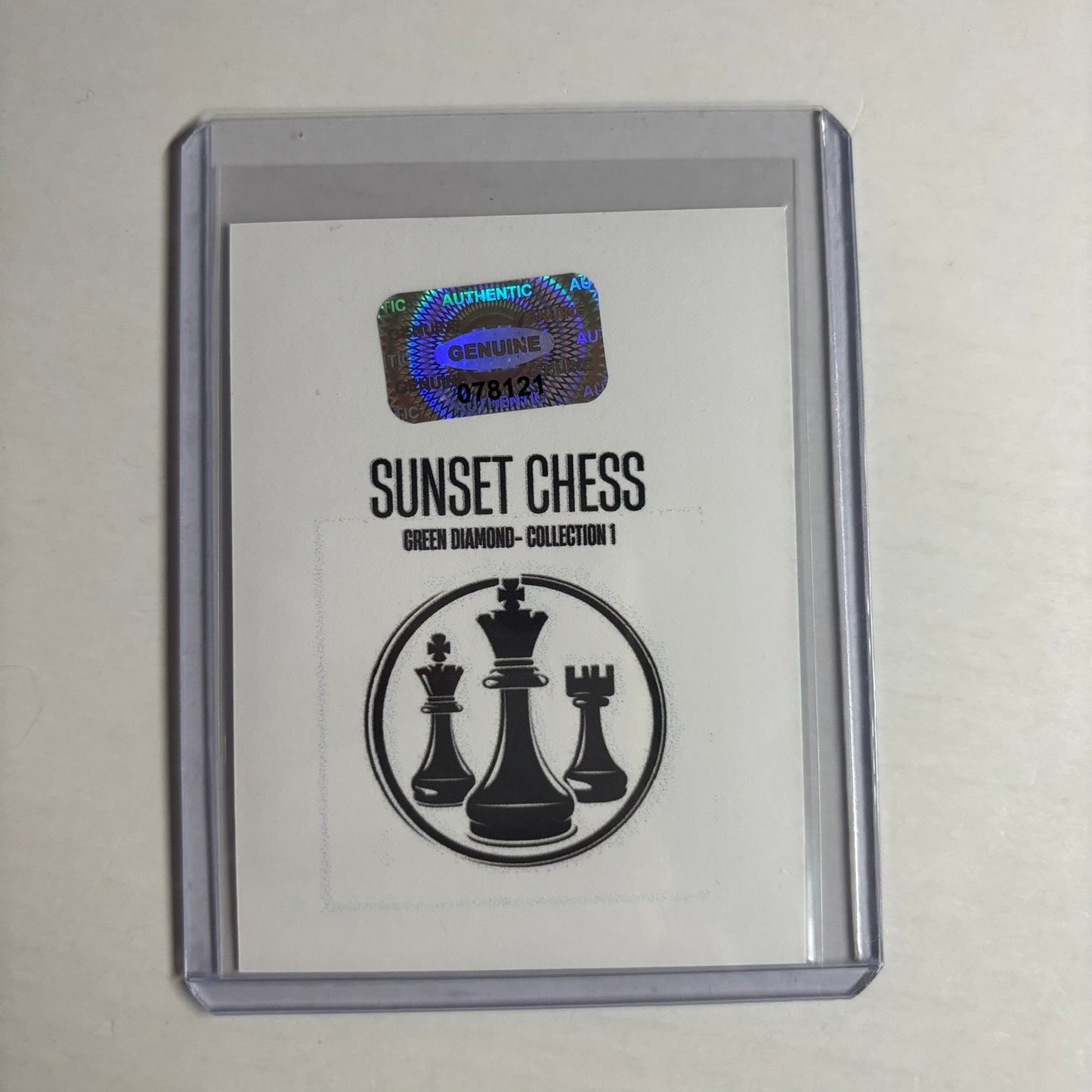 Green Diamond Collection 1 - Trading Card
