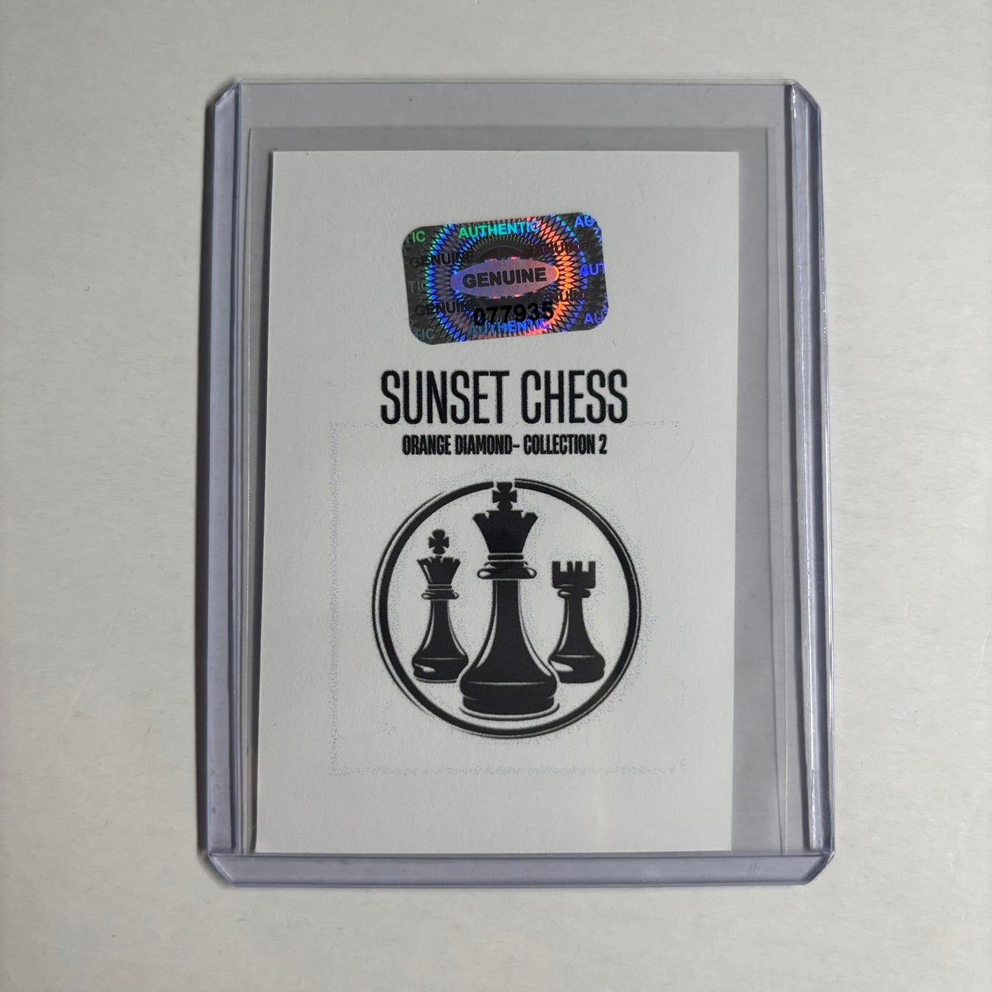 Orange Diamond Collection 2 - Trading Card
