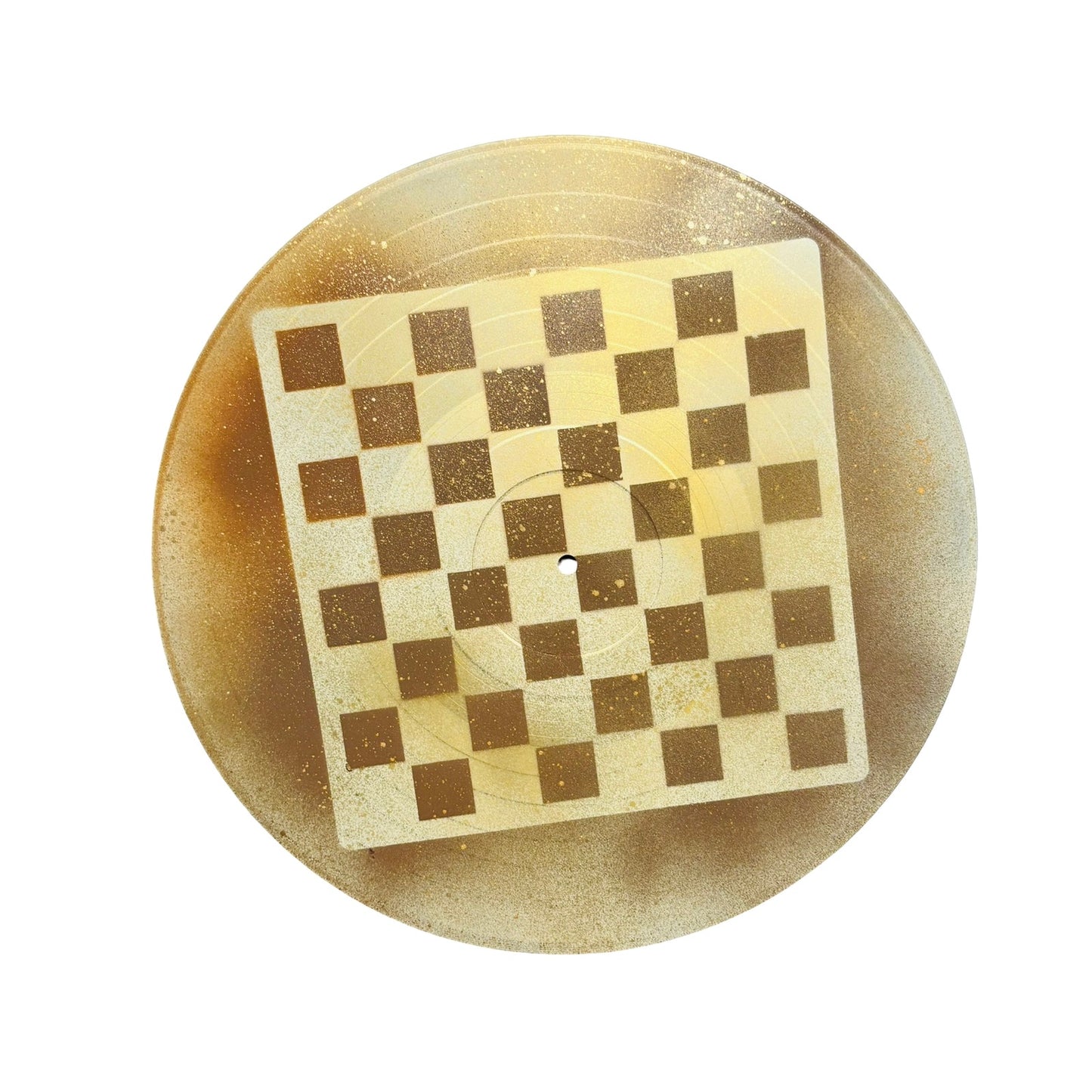 Champagne Gold - Vinyl Chess Board
