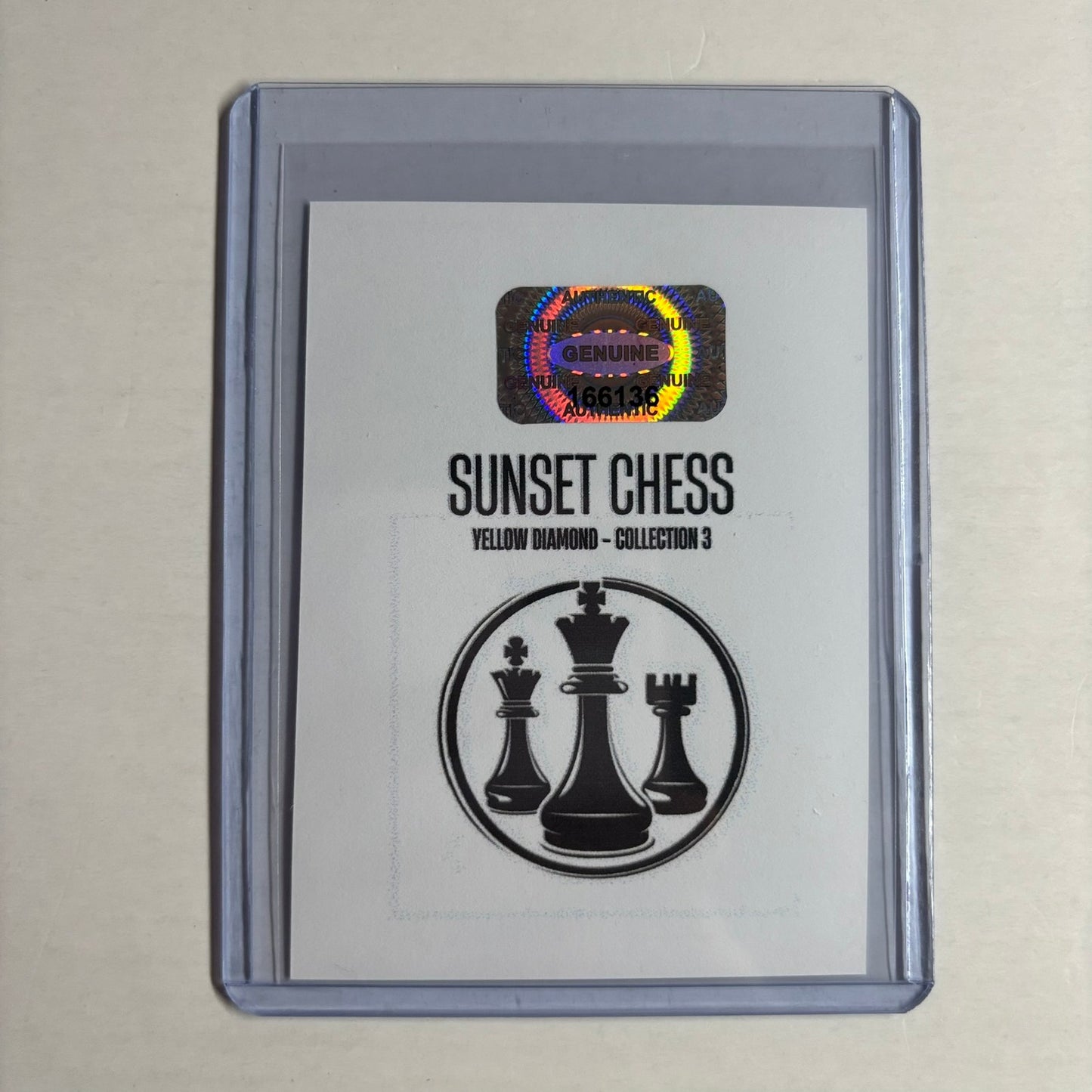 Yellow Diamond Collection 3 - Trading Card