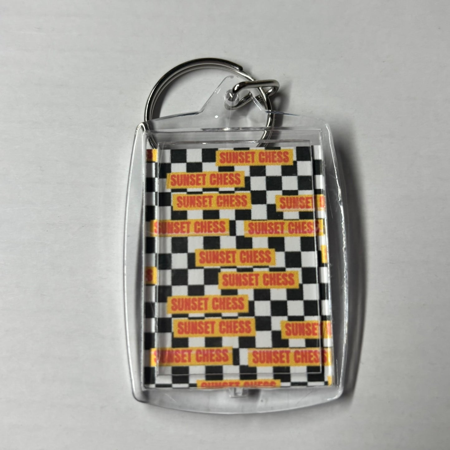 The Giant - Chess Photo Keychain