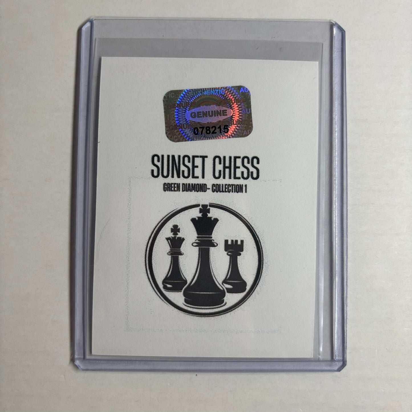 Green Diamond Collection 1 - Trading Card