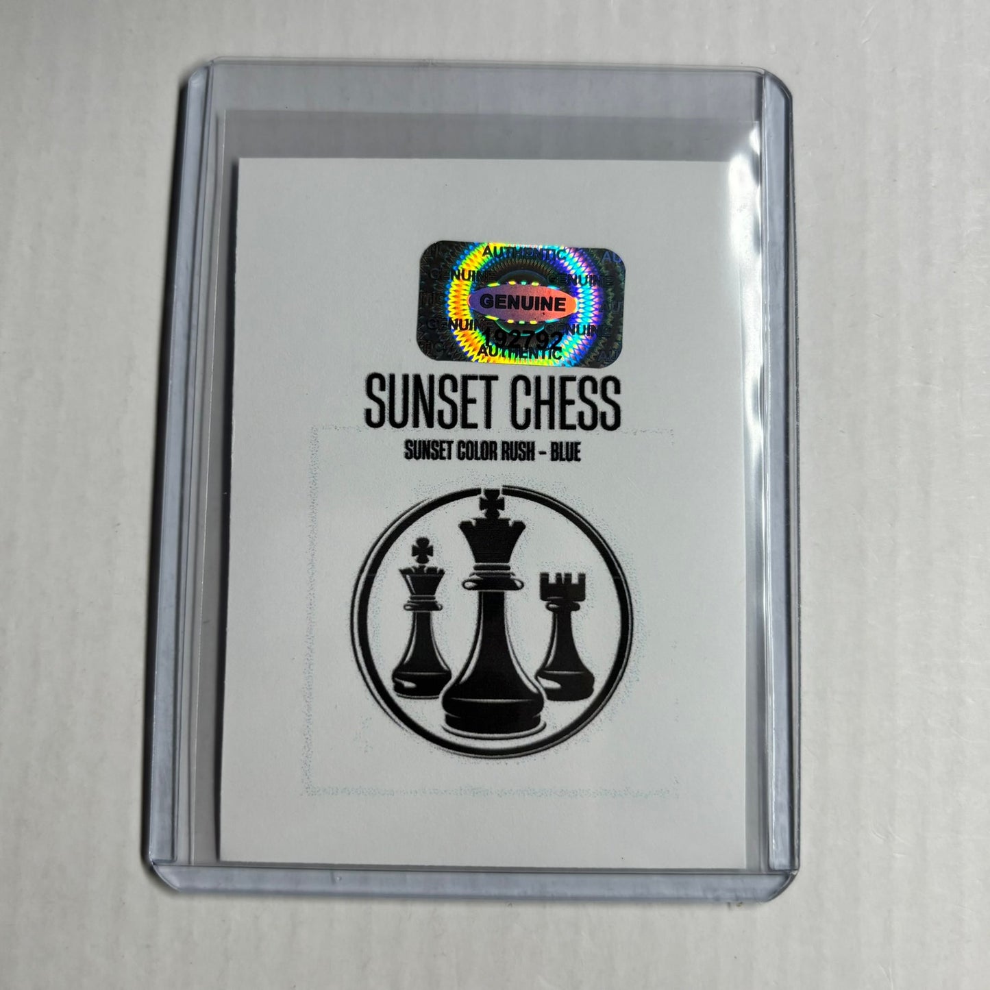 Blue Collection - Trading Card