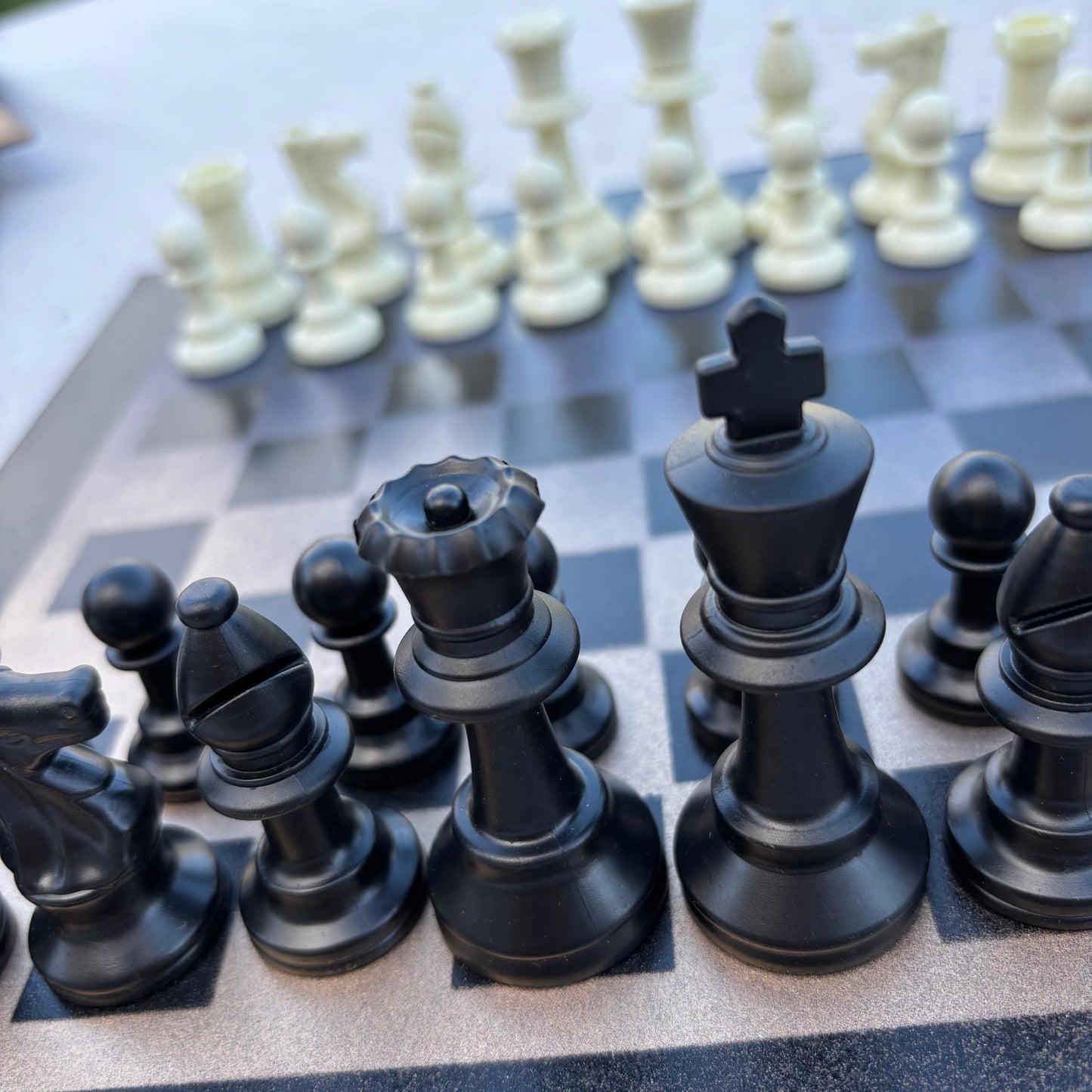 Classic Vintage - Painted Chess Set