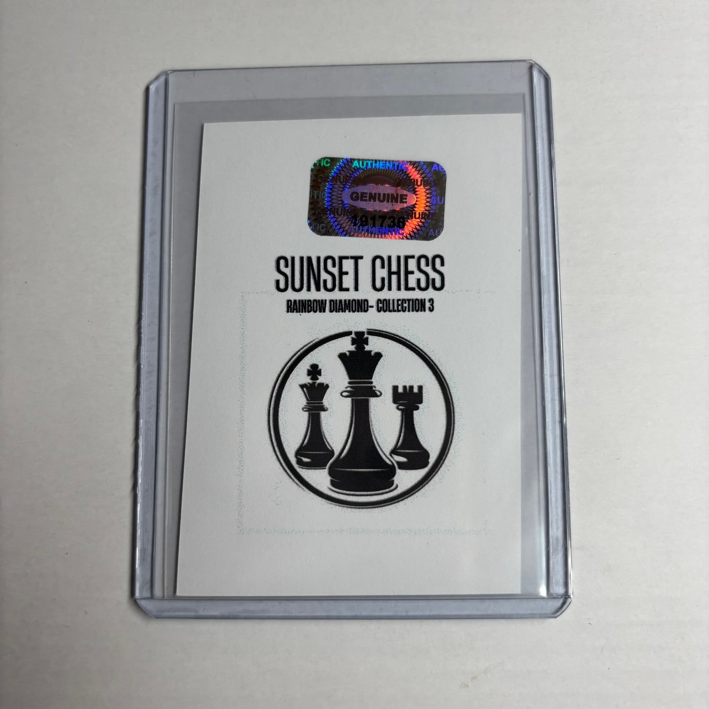 Rainbow Diamond Collection 3 Card #58 - Scrapbook Trading Card