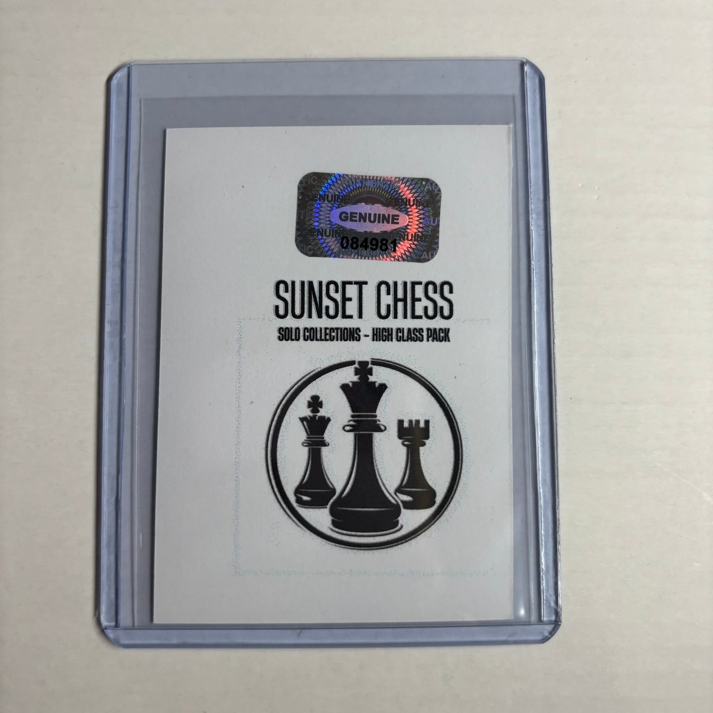 High Class Collection - Trading Card