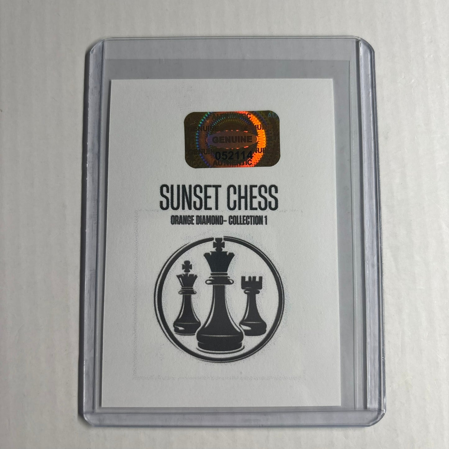 Orange Diamond Collection 1 - Trading Card