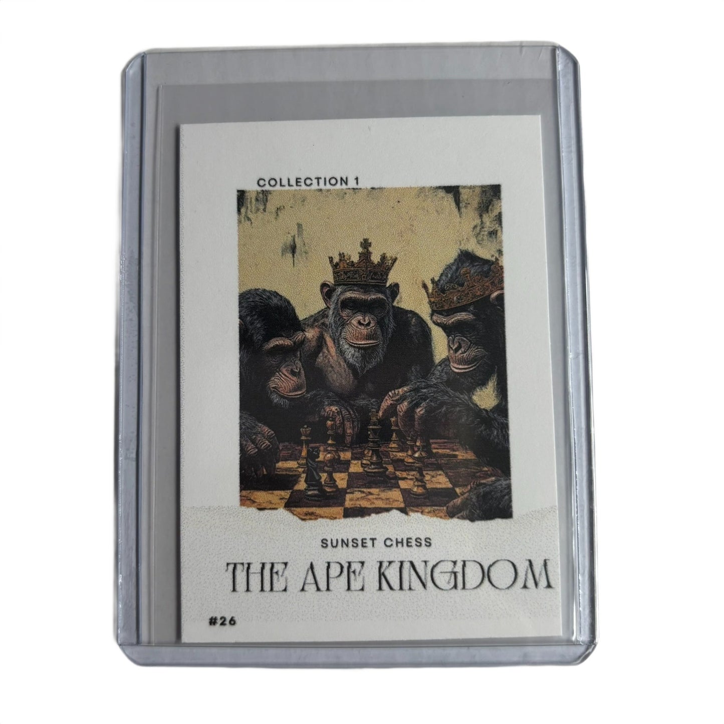 The Ape Kingdom Collection 1 Card #26 - Scrapbook Trading Card