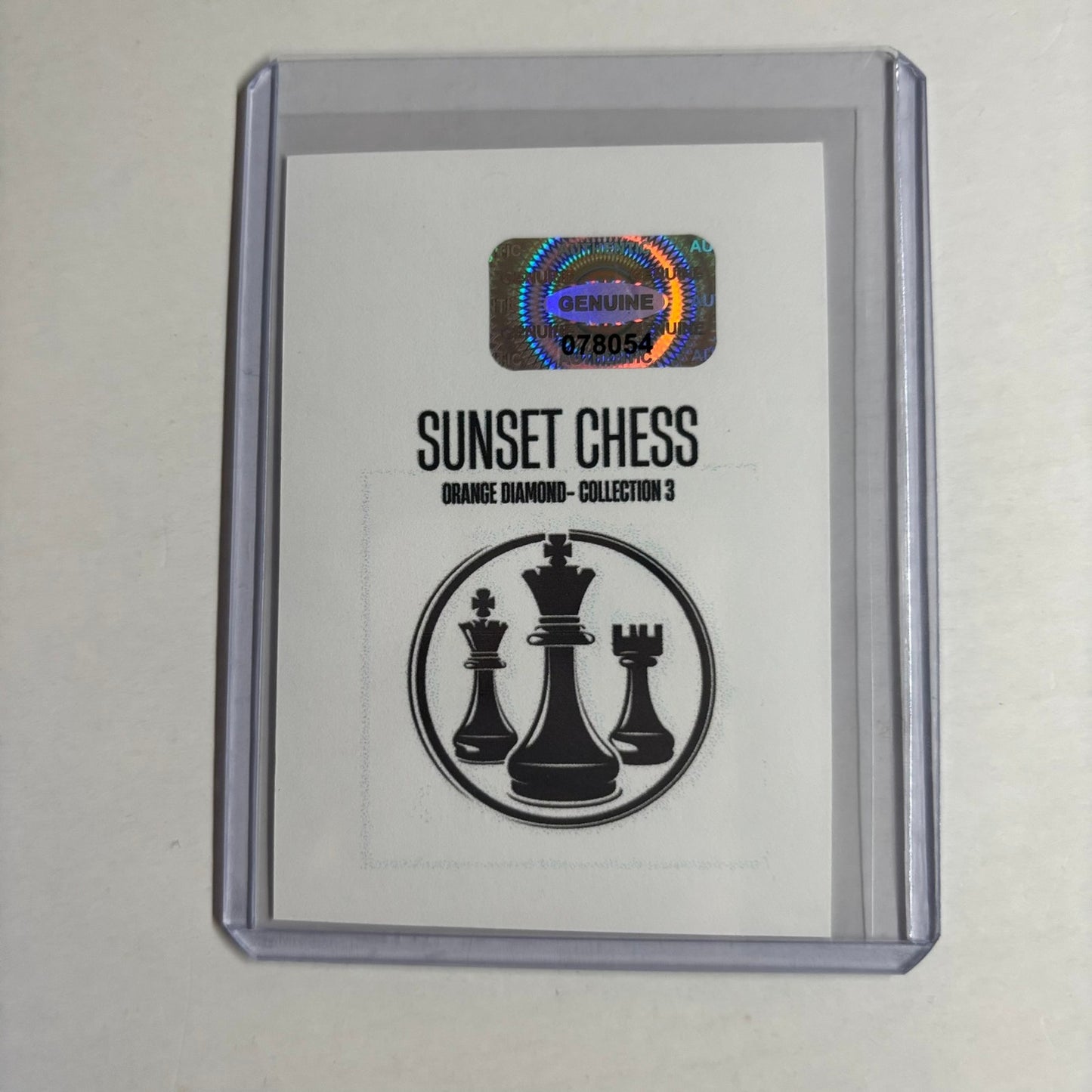 Orange Diamond Collection 3 - Trading Card