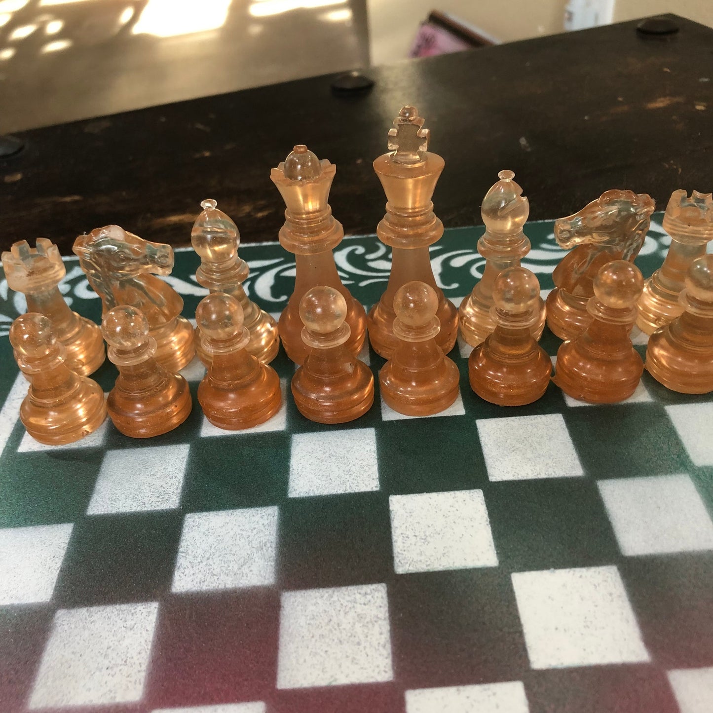 Royal Tropics - Painted Chess Set