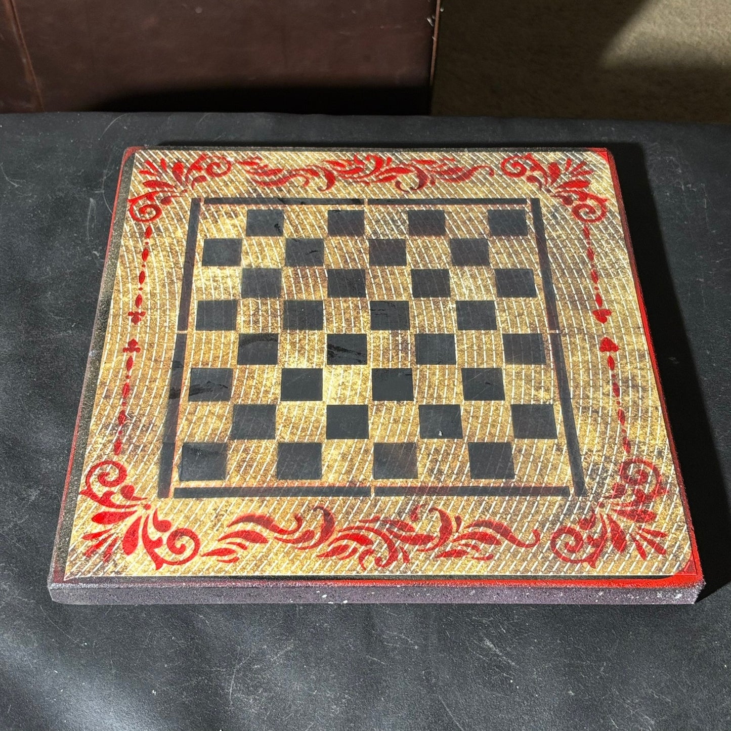 Opal Vintage Pattern - Scrapbook Chess Set