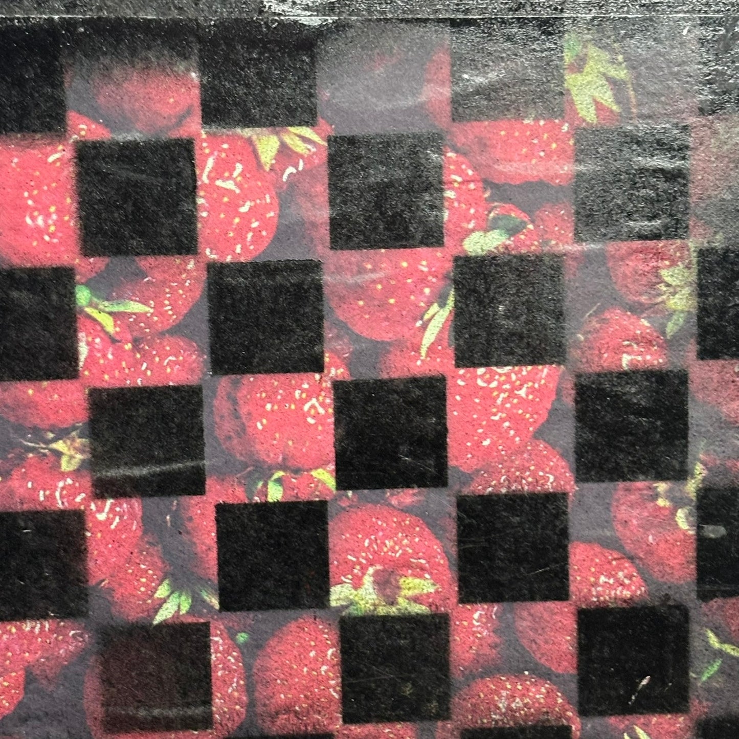 Pink & Red - Painted Double Sided Chess Board