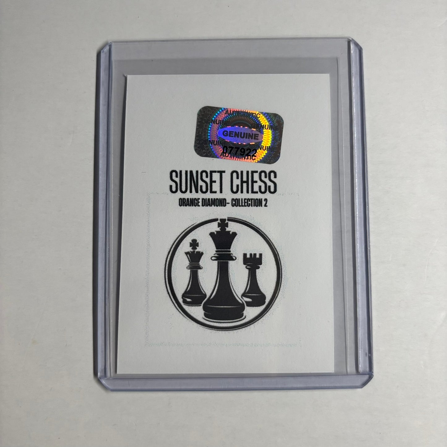 Orange Diamond Collection 2 - Trading Card