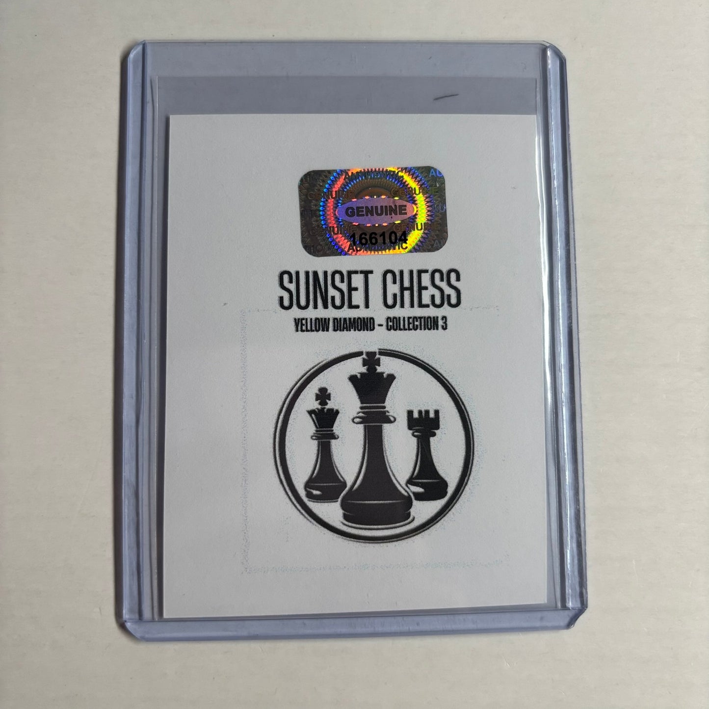 Yellow Diamond Collection 3 - Trading Card