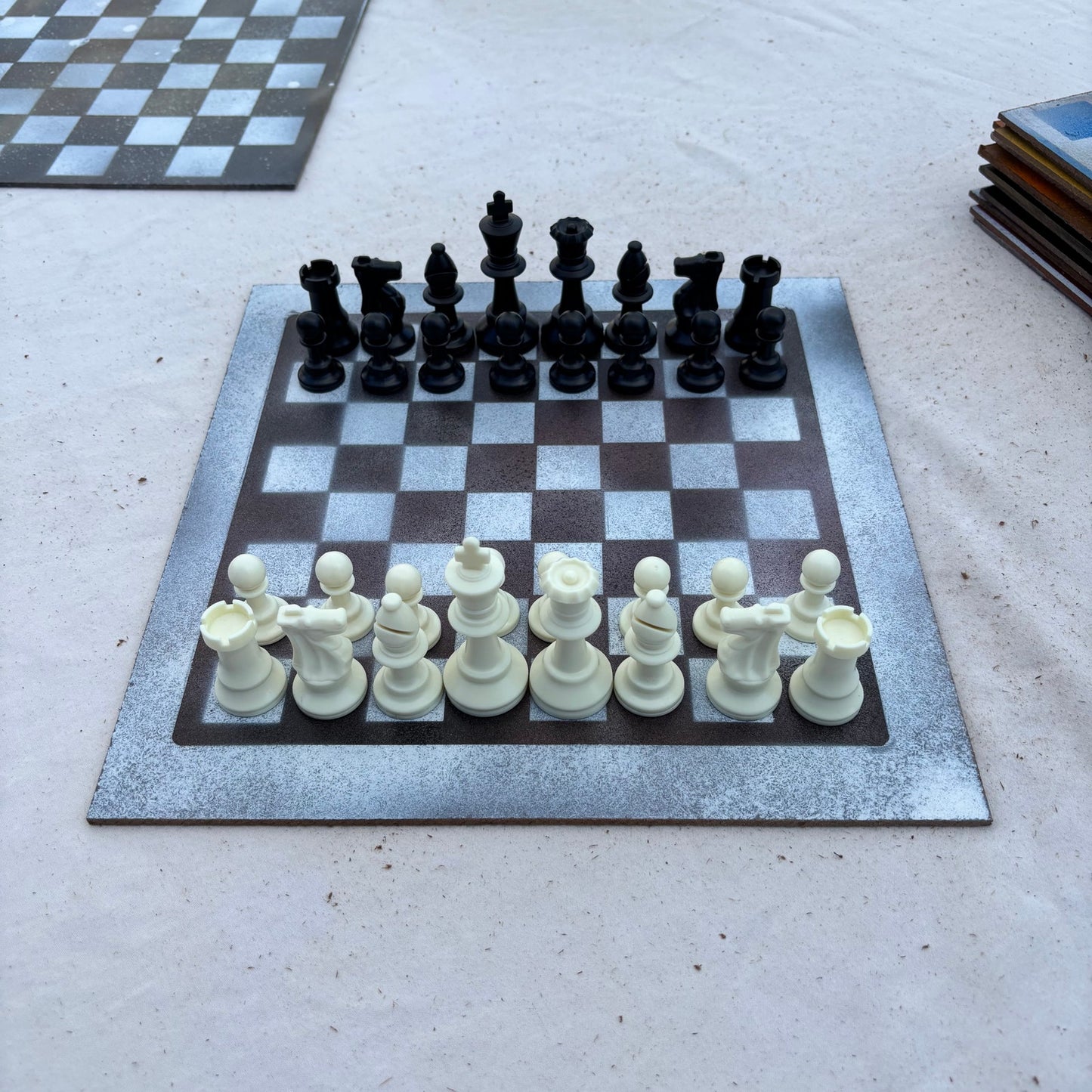 Simple Edition - Painted Chess Set