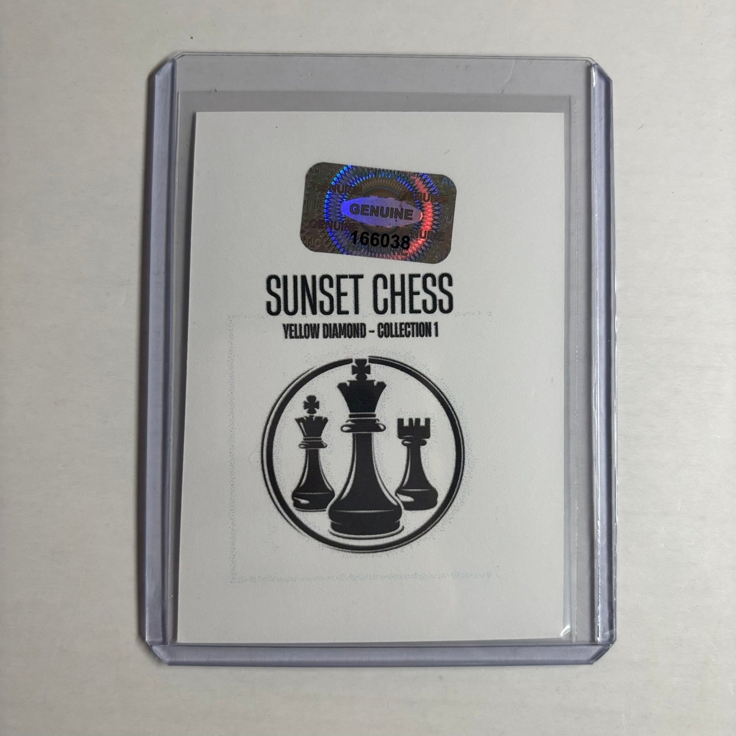 Yellow Diamond Collection 1 - Trading Card