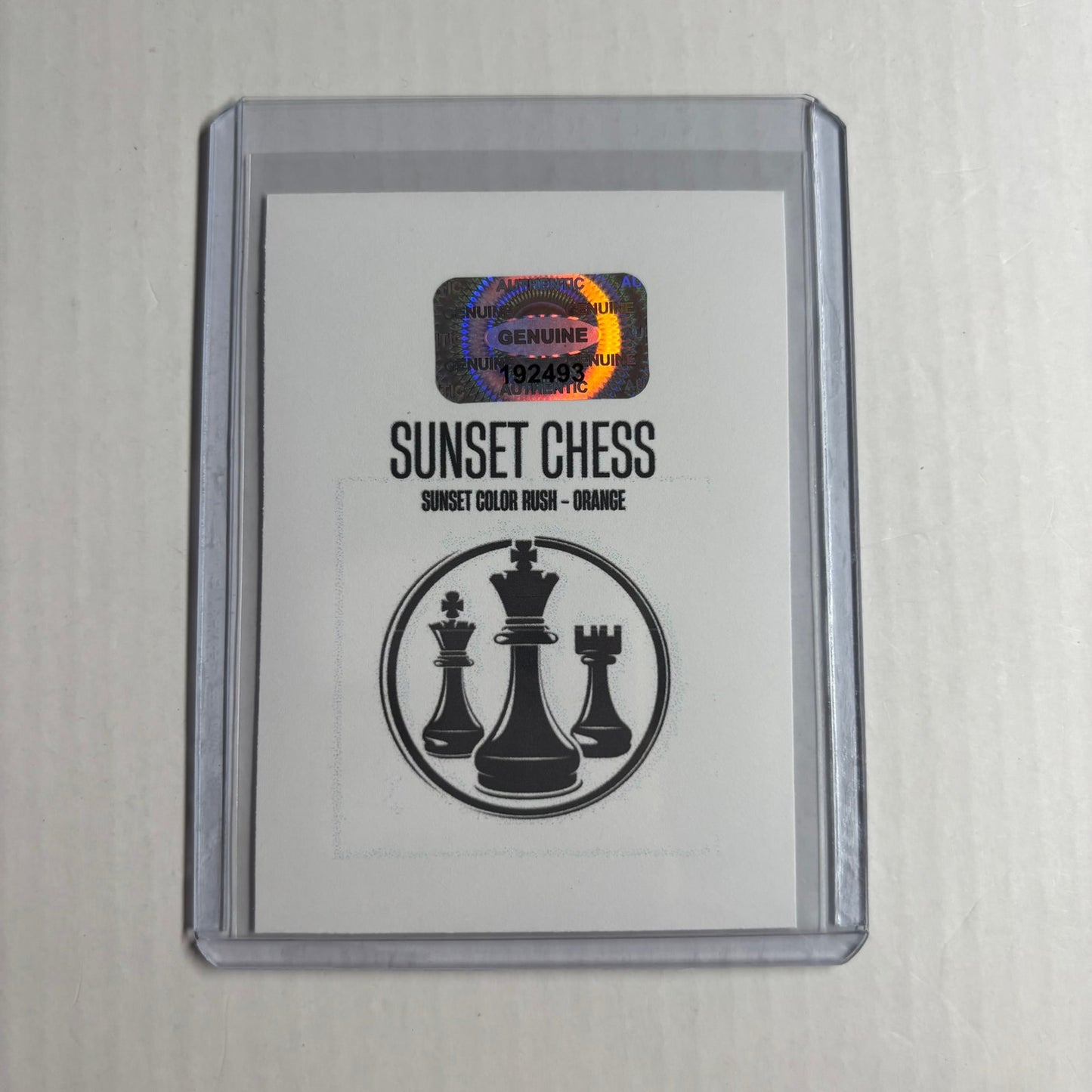 Orange Collection - Trading Card