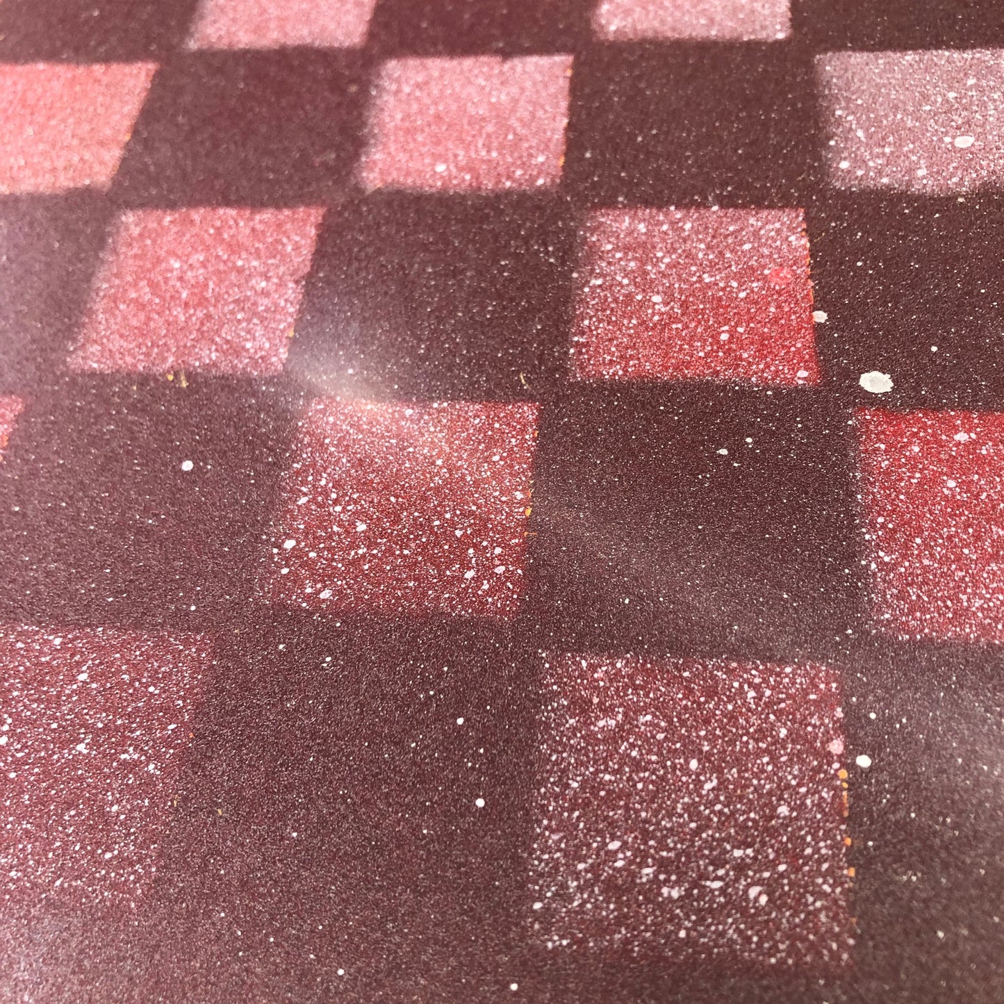 Violet Space - Painted Chess Set