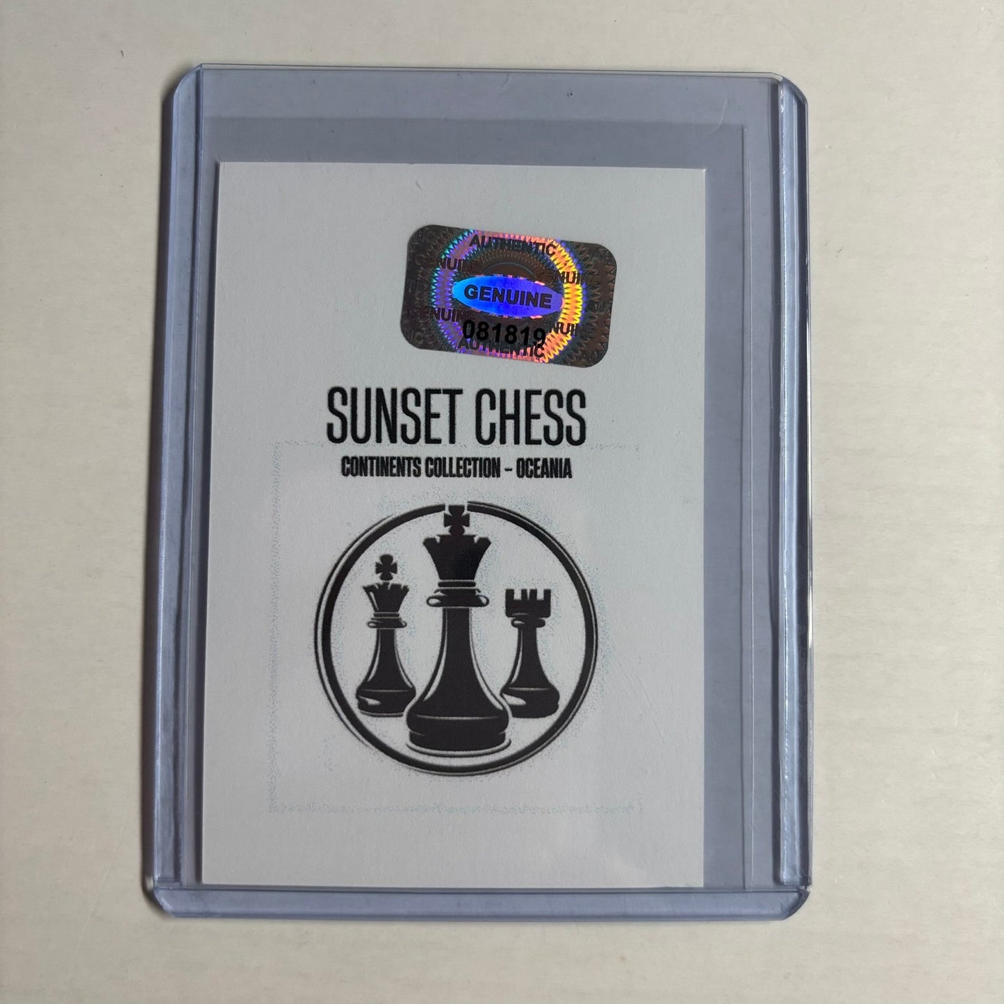 Oceania Collection - Trading Card