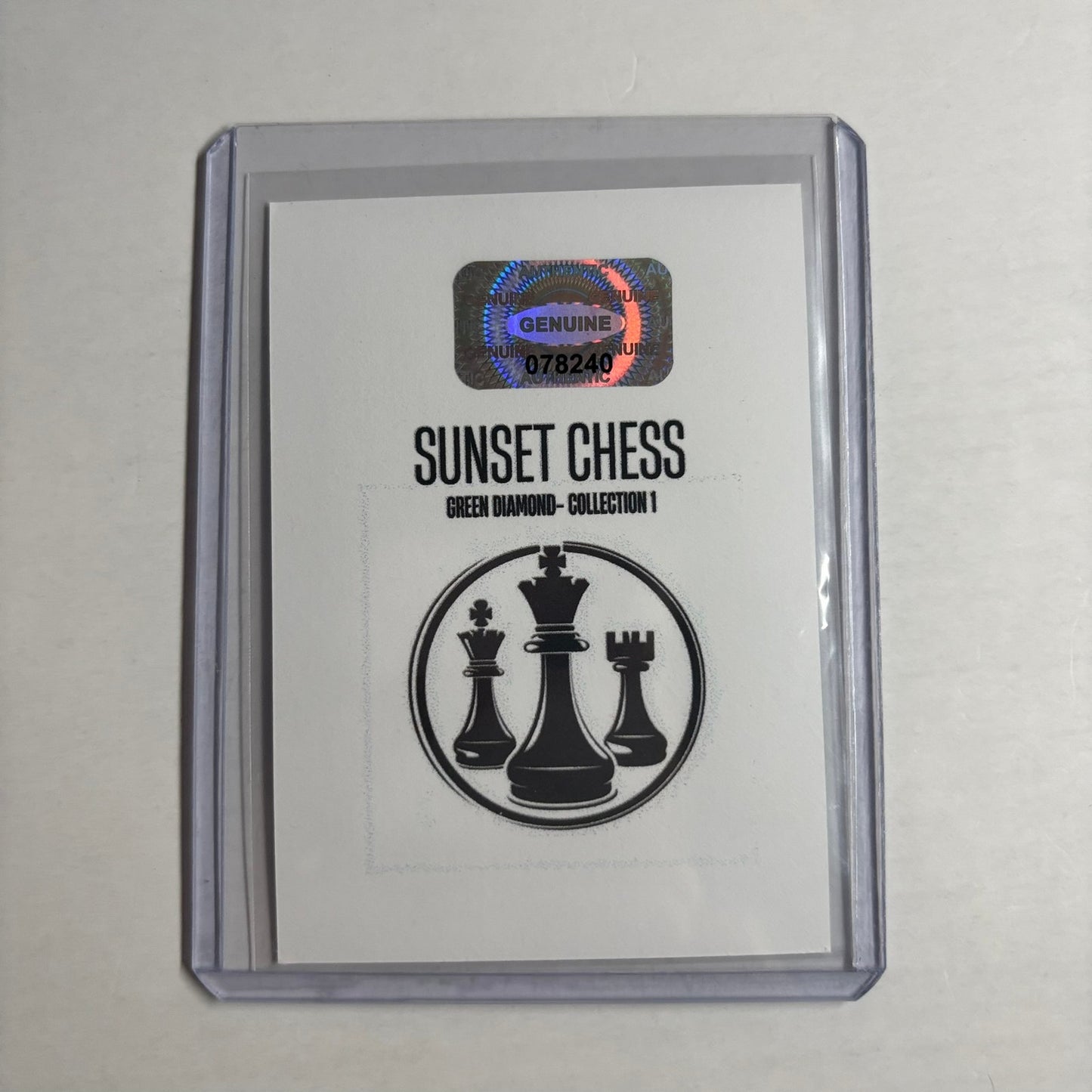 Green Diamond Collection 1 - Trading Card