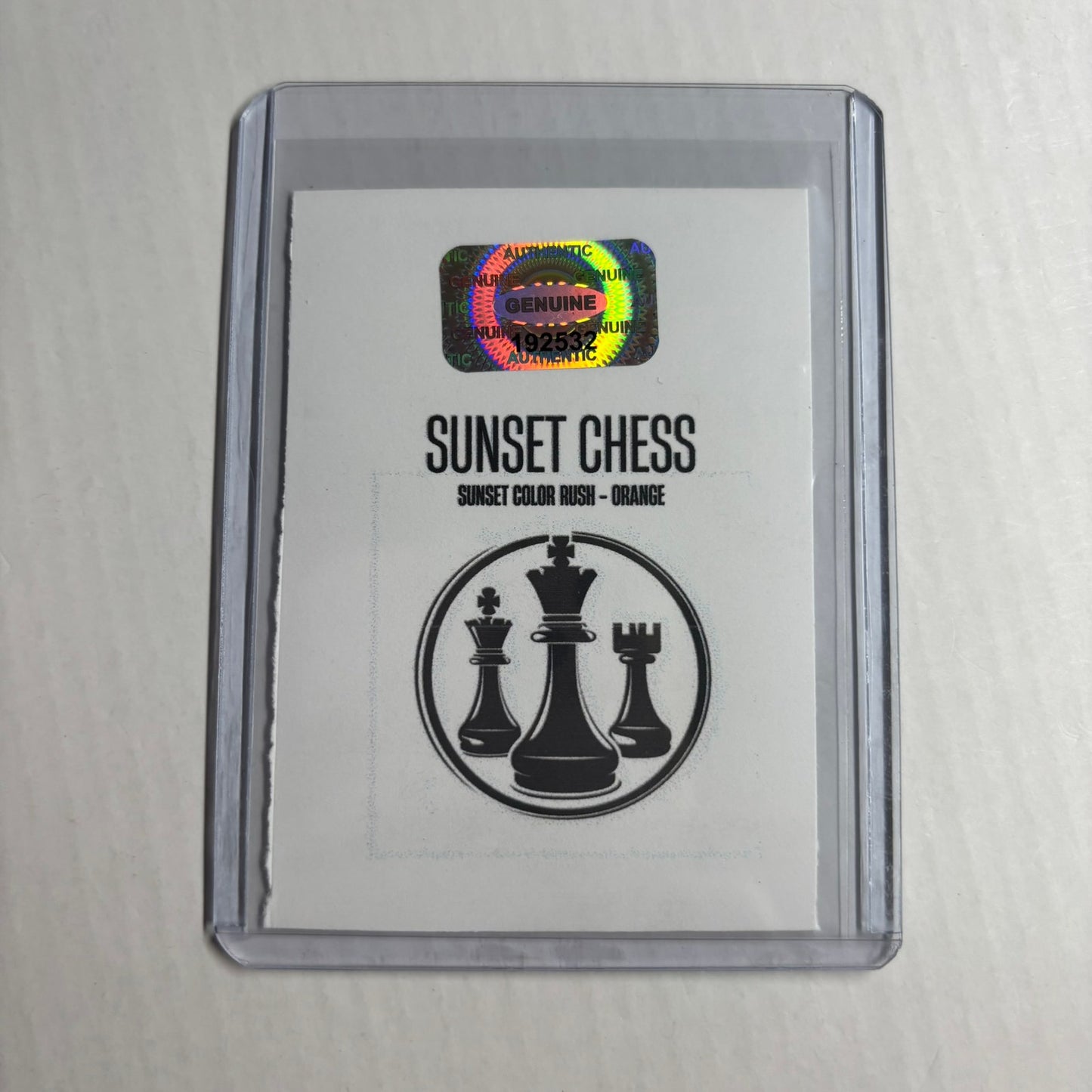 Orange Collection - Trading Card