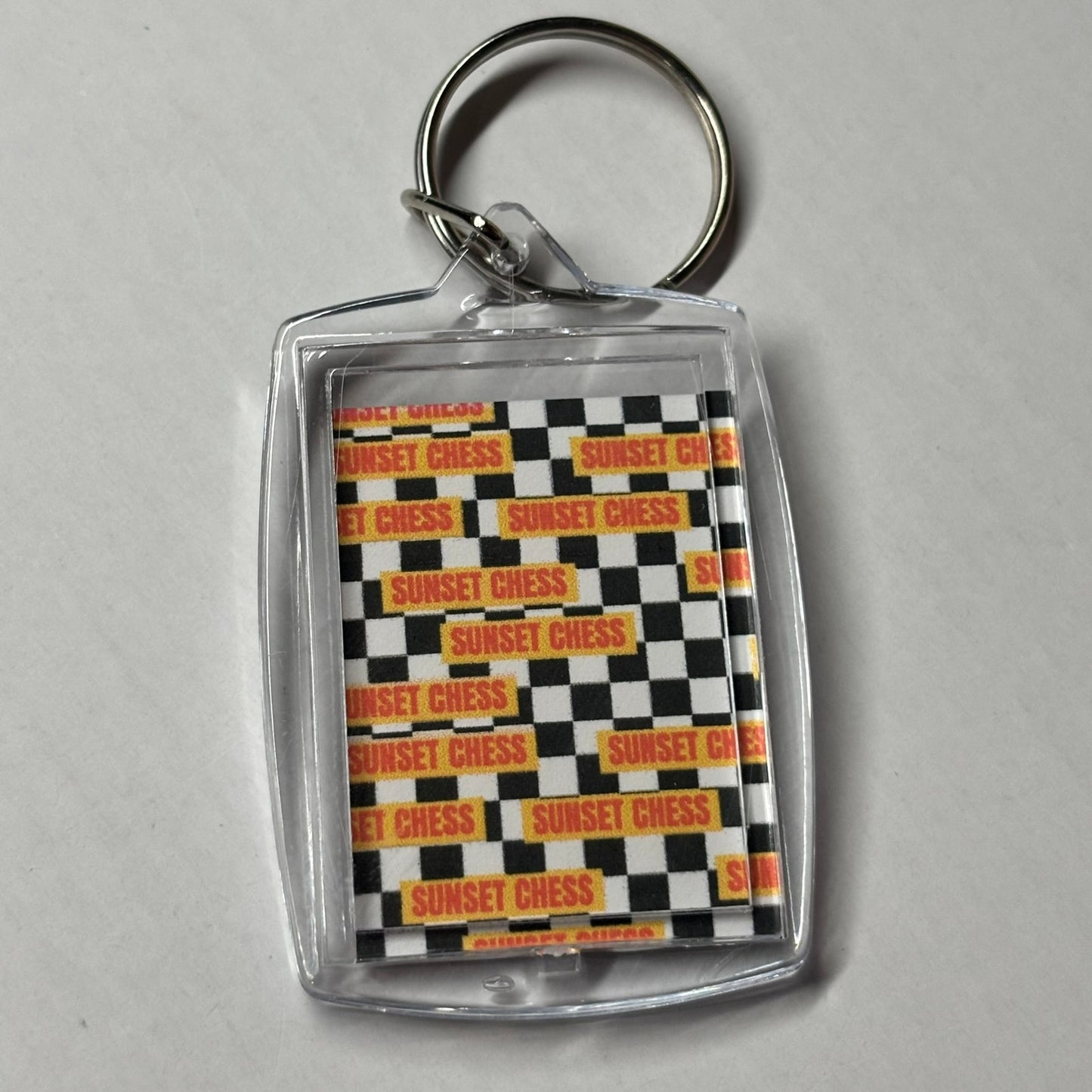The Farmer - Chess Photo Keychain