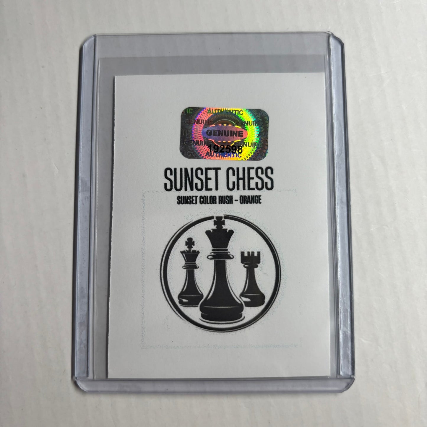 Orange Collection - Trading Card