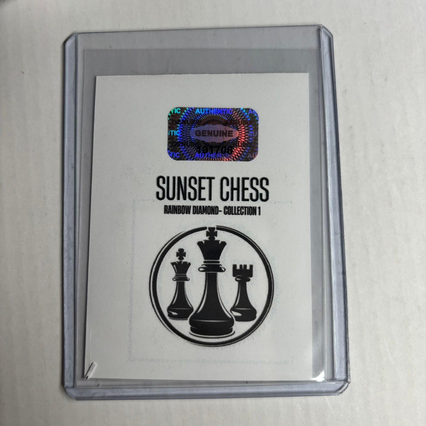 Rainbow Diamond Collection 1 Card