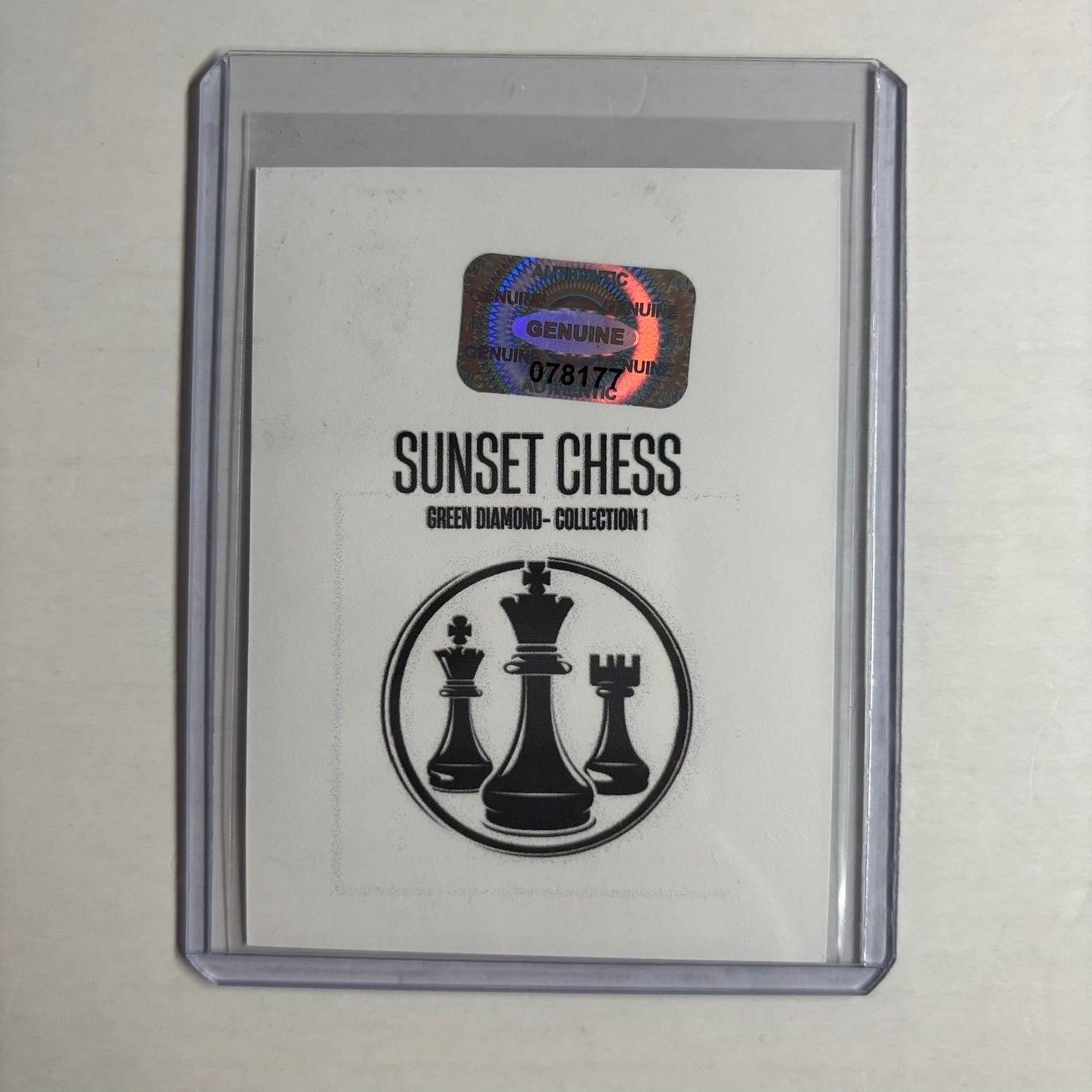 Green Diamond Collection 1 - Trading Card