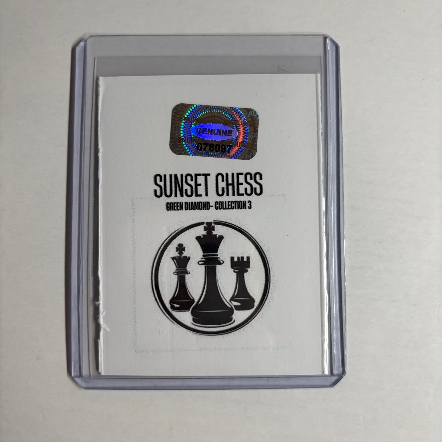 Green Diamond Collection 3 - Trading Card