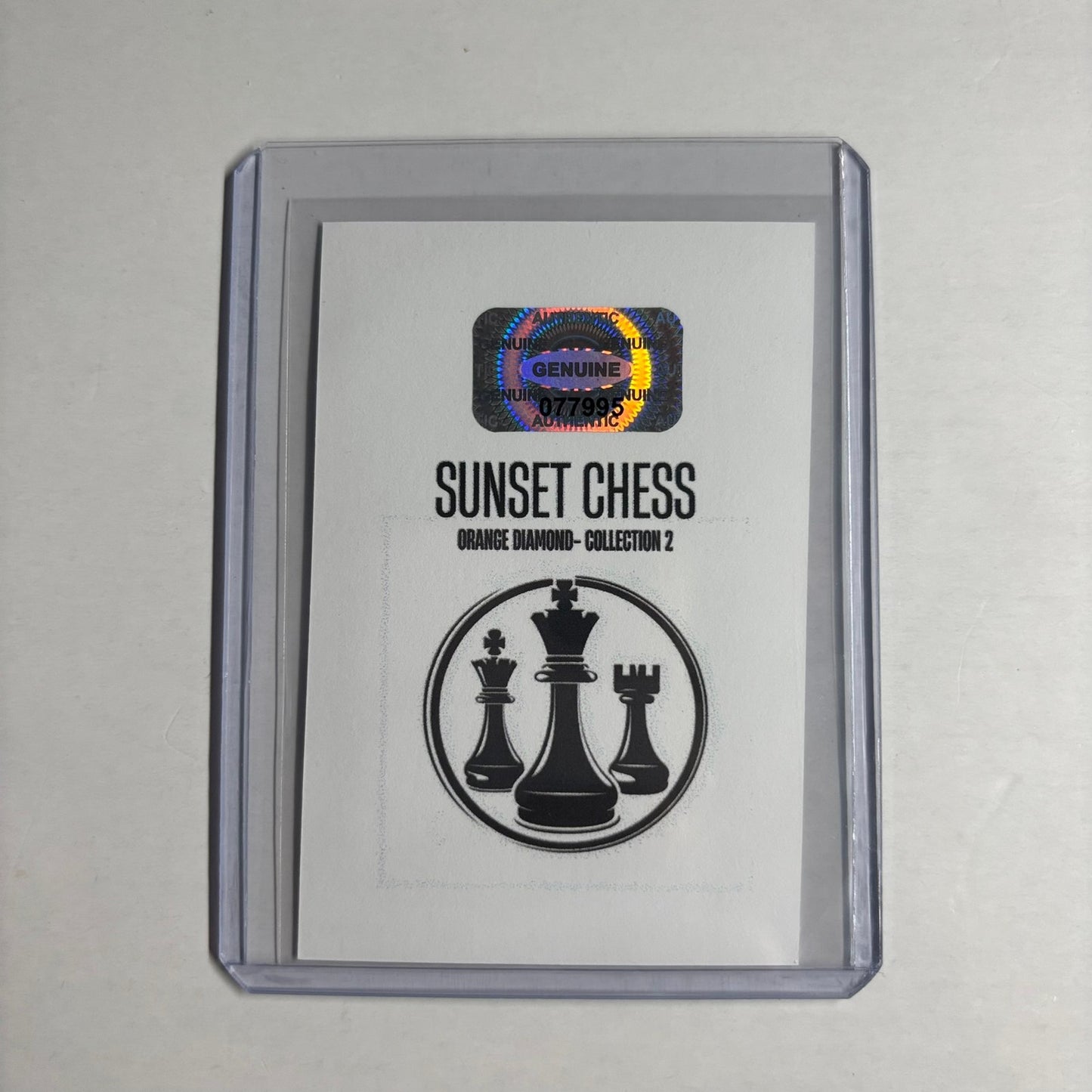 Orange Diamond Collection 2 - Trading Card