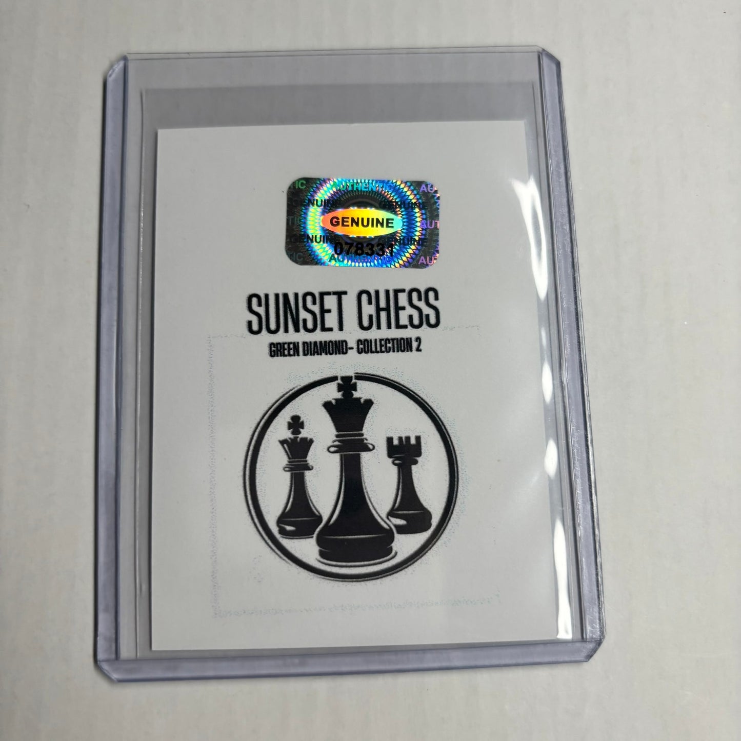 Green Diamond Collection 2 - Trading Card
