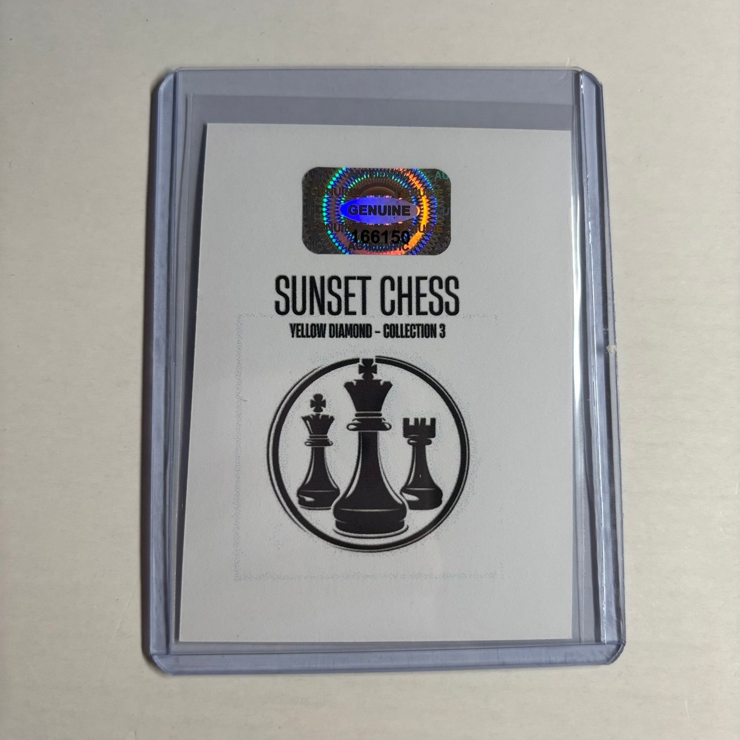 Yellow Diamond Collection 3 - Trading Card