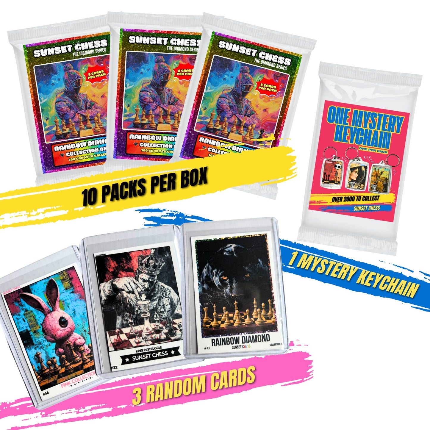 Rainbow Diamond Part 1 Trading Cards - Mini Box Collection