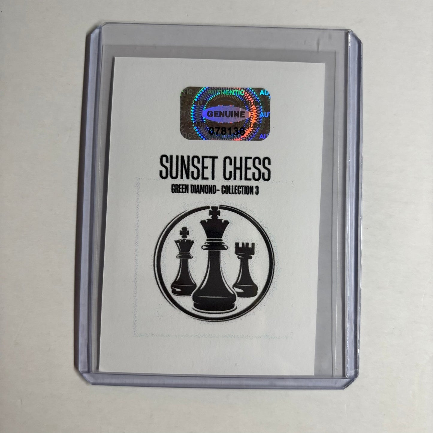 Green Diamond Collection 3 - Trading Card