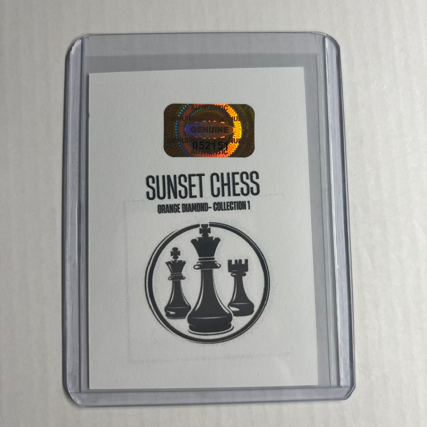 Orange Diamond Collection 1 - Trading Card