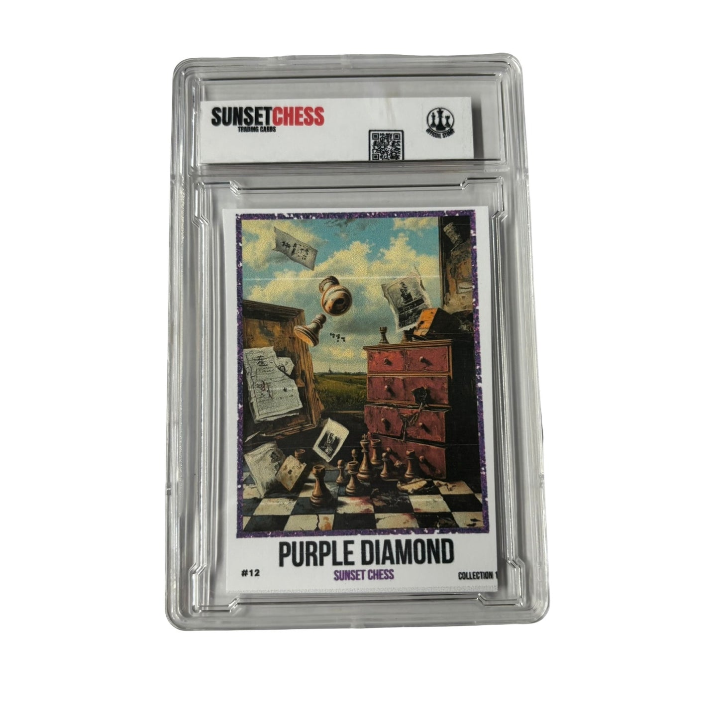 Purple Diamond Collection 1 - Premium Trading Card